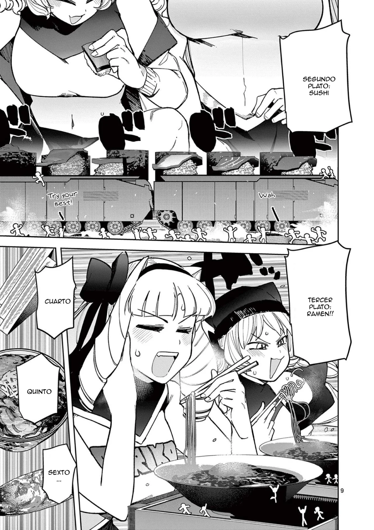 Giant Ojou-sama Capítulo 38 - Page 9