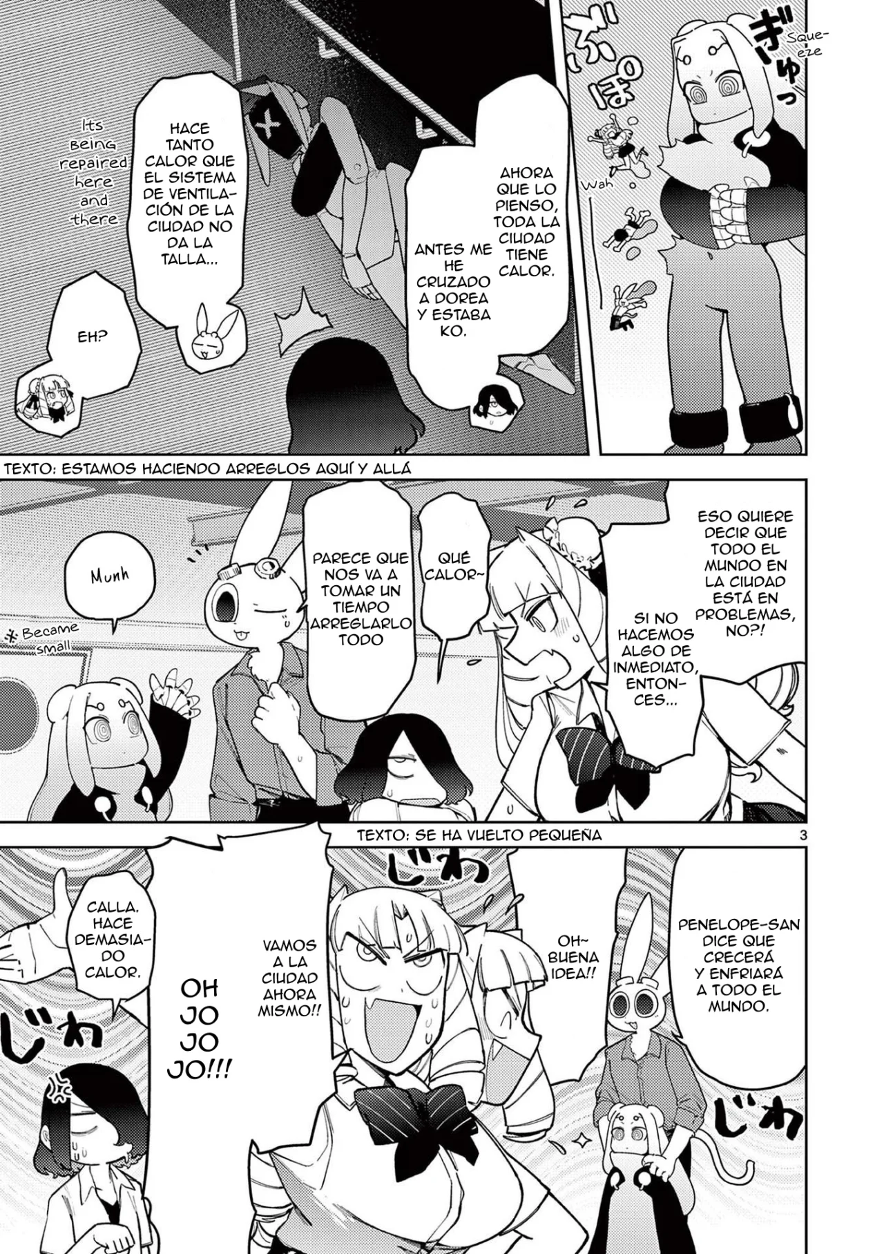 Giant Ojou-sama Capítulo 39 - Page 3
