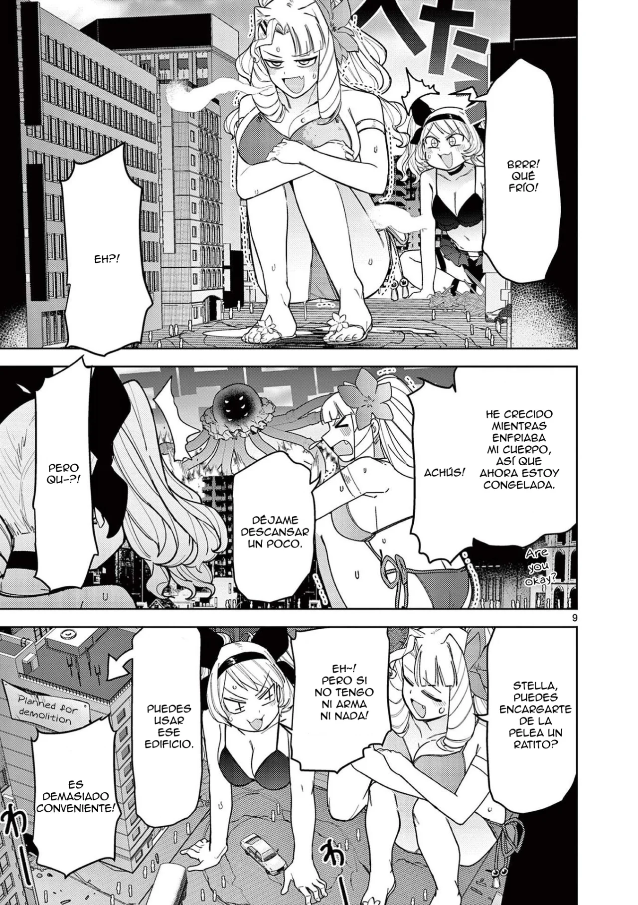 Giant Ojou-sama Capítulo 40 - Page 9