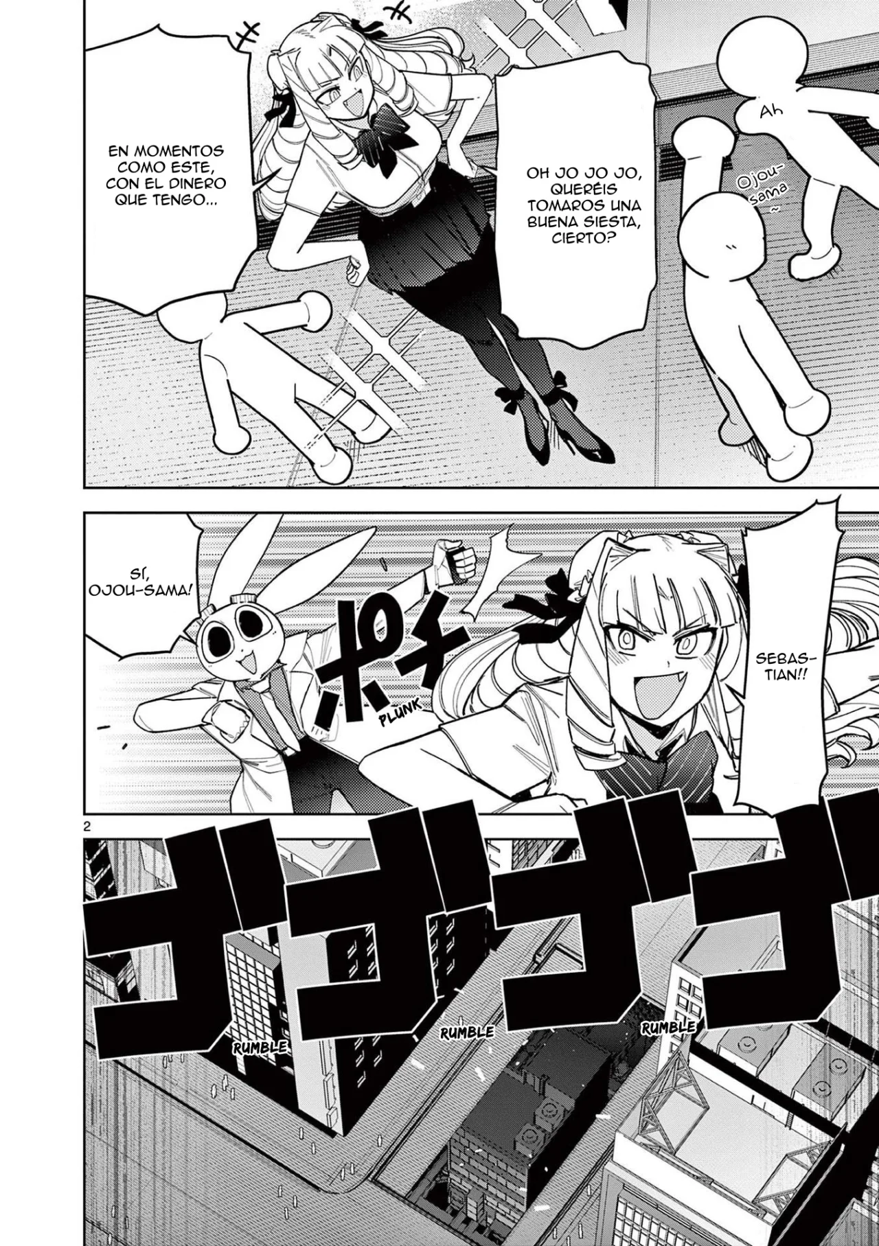Giant Ojou-sama Capítulo 41 - Page 2