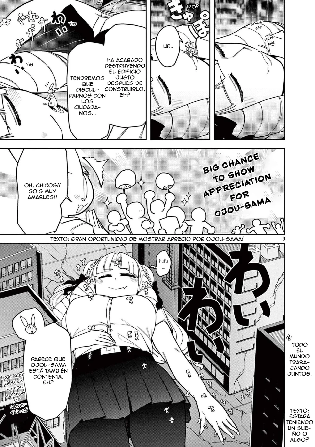 Giant Ojou-sama Capítulo 41 - Page 9