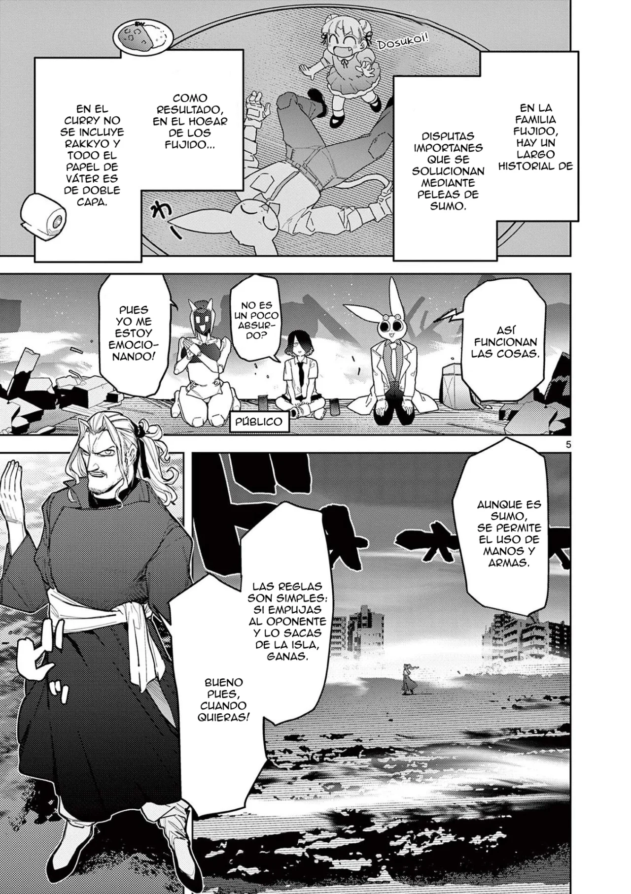 Giant Ojou-sama Capítulo 42 - Page 5