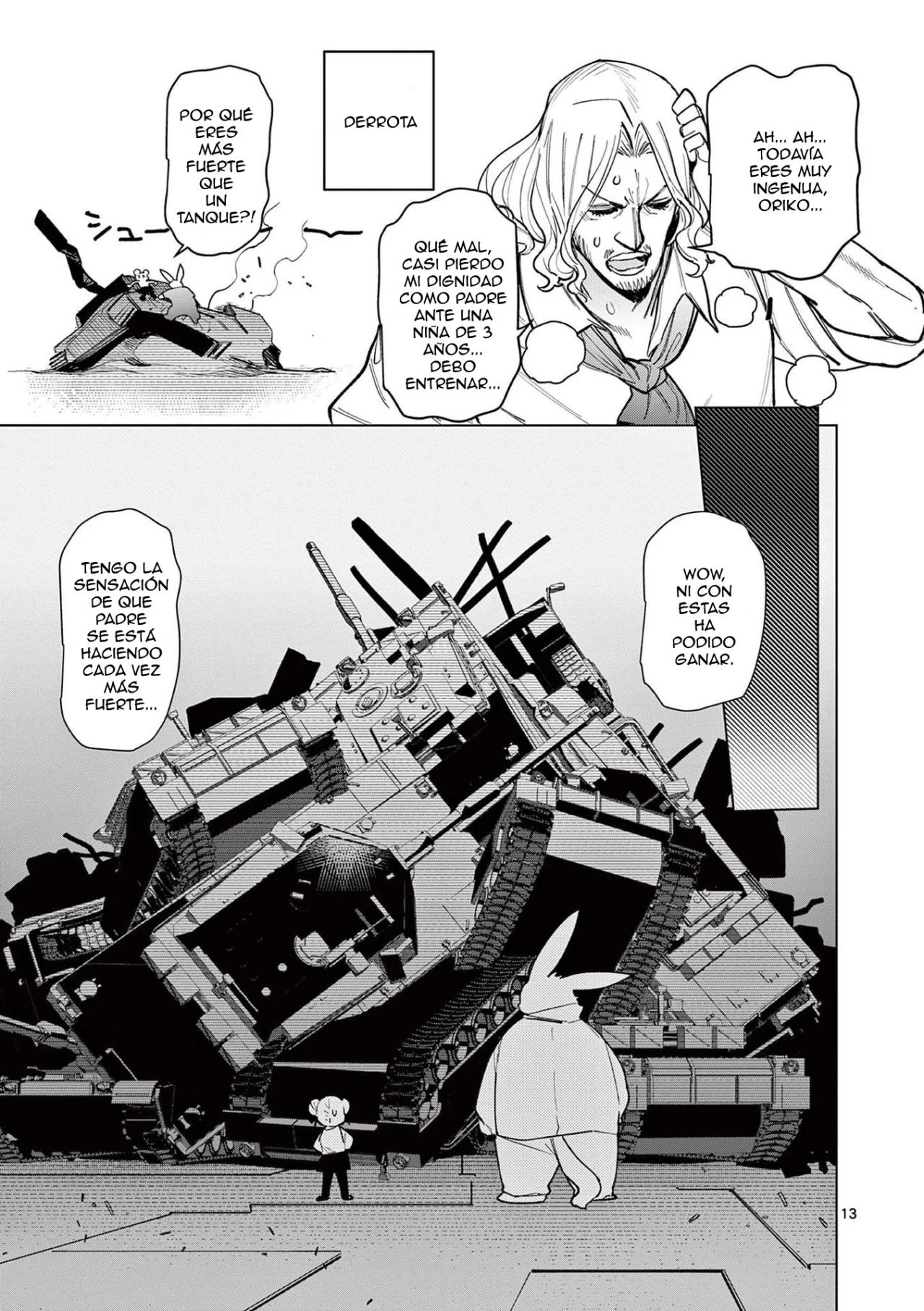 Giant Ojou-sama Capítulo 43 - Page 13