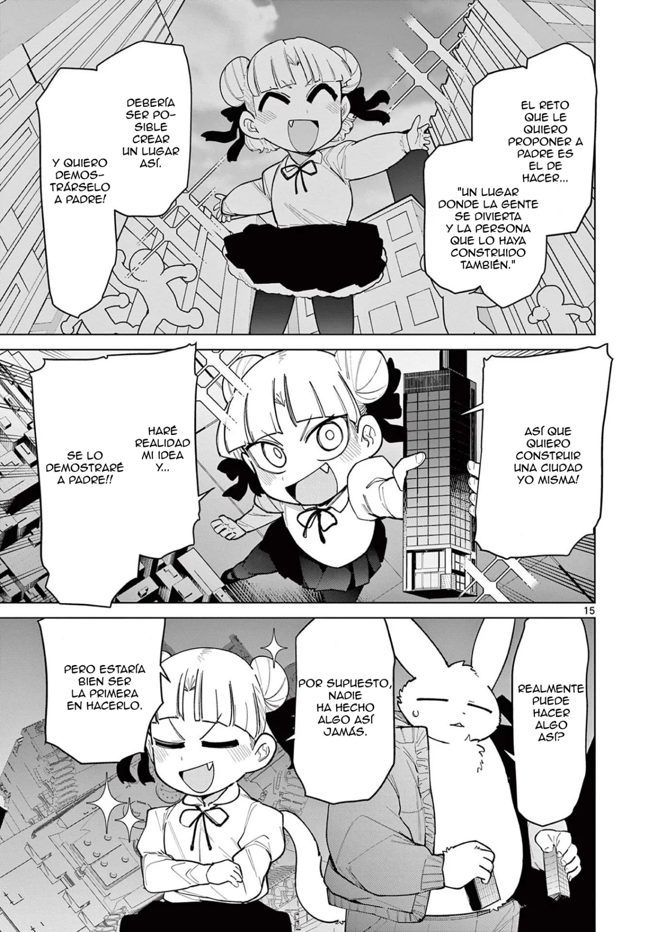Giant Ojou-sama Capítulo 43 - Page 15
