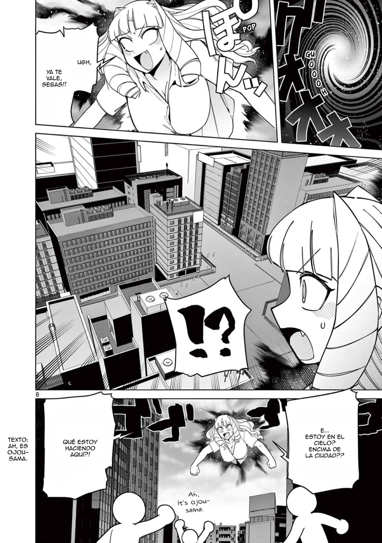 Giant Ojou-sama Capítulo 44 - Page 8