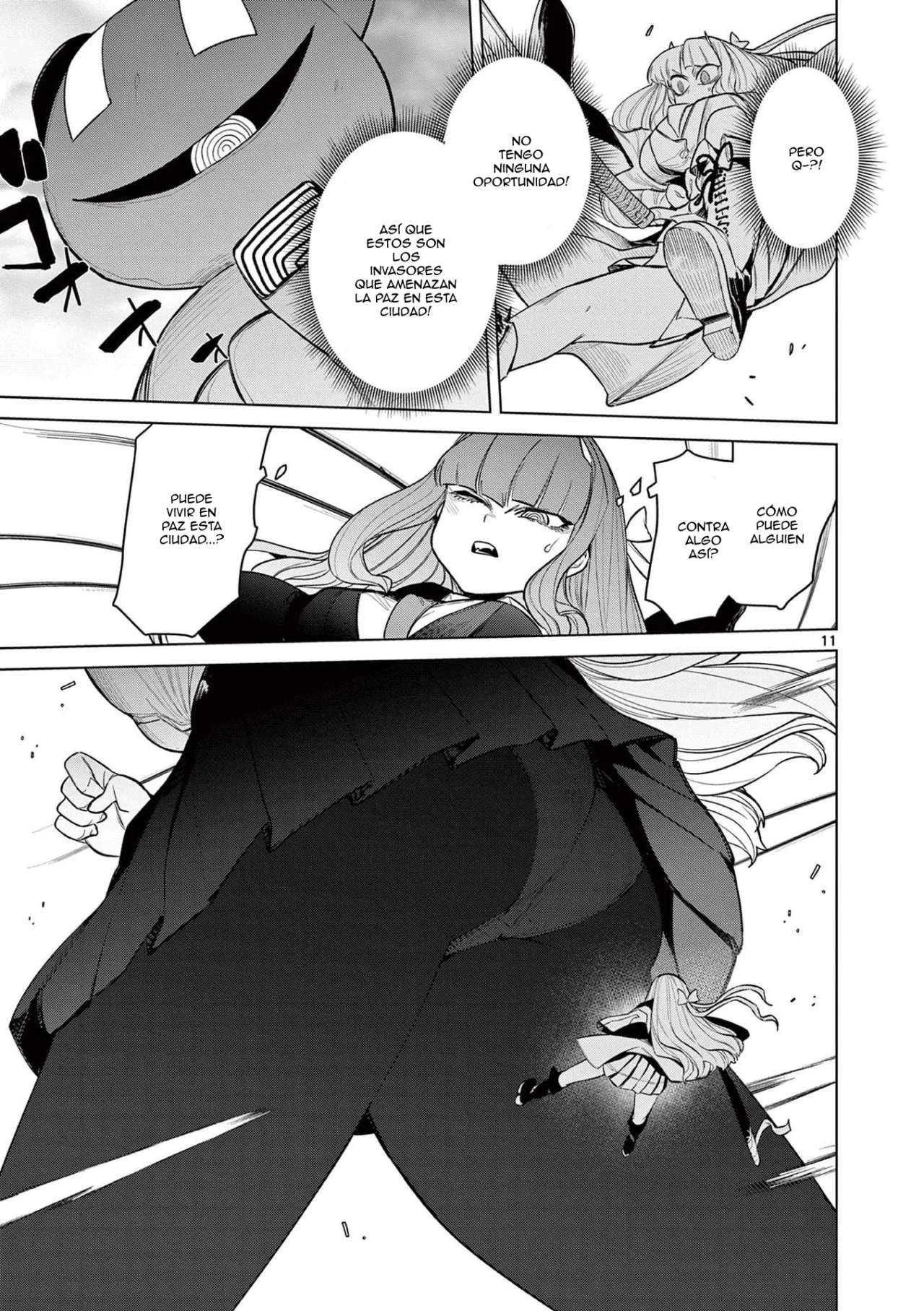 Giant Ojou-sama Capítulo 47 - Page 11