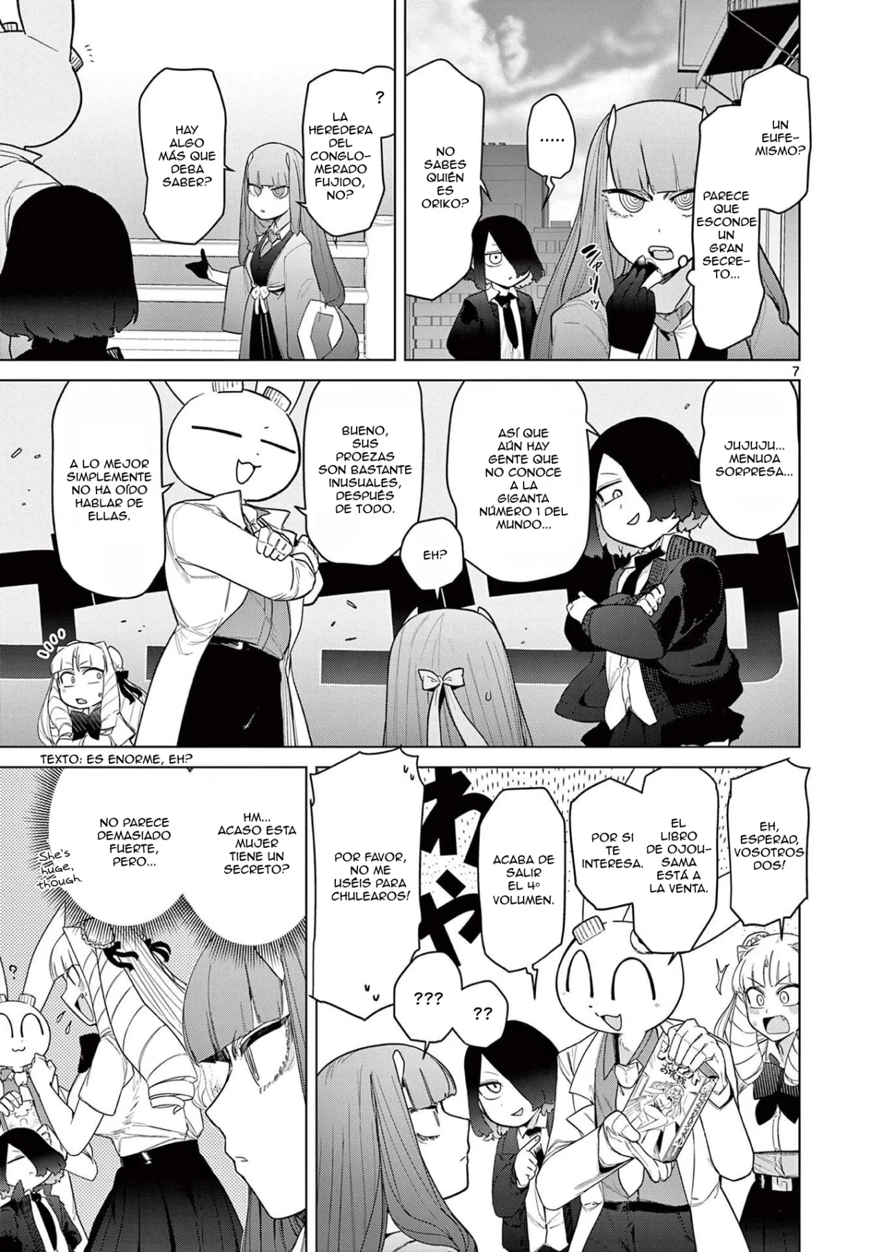 Giant Ojou-sama Capítulo 47 - Page 7