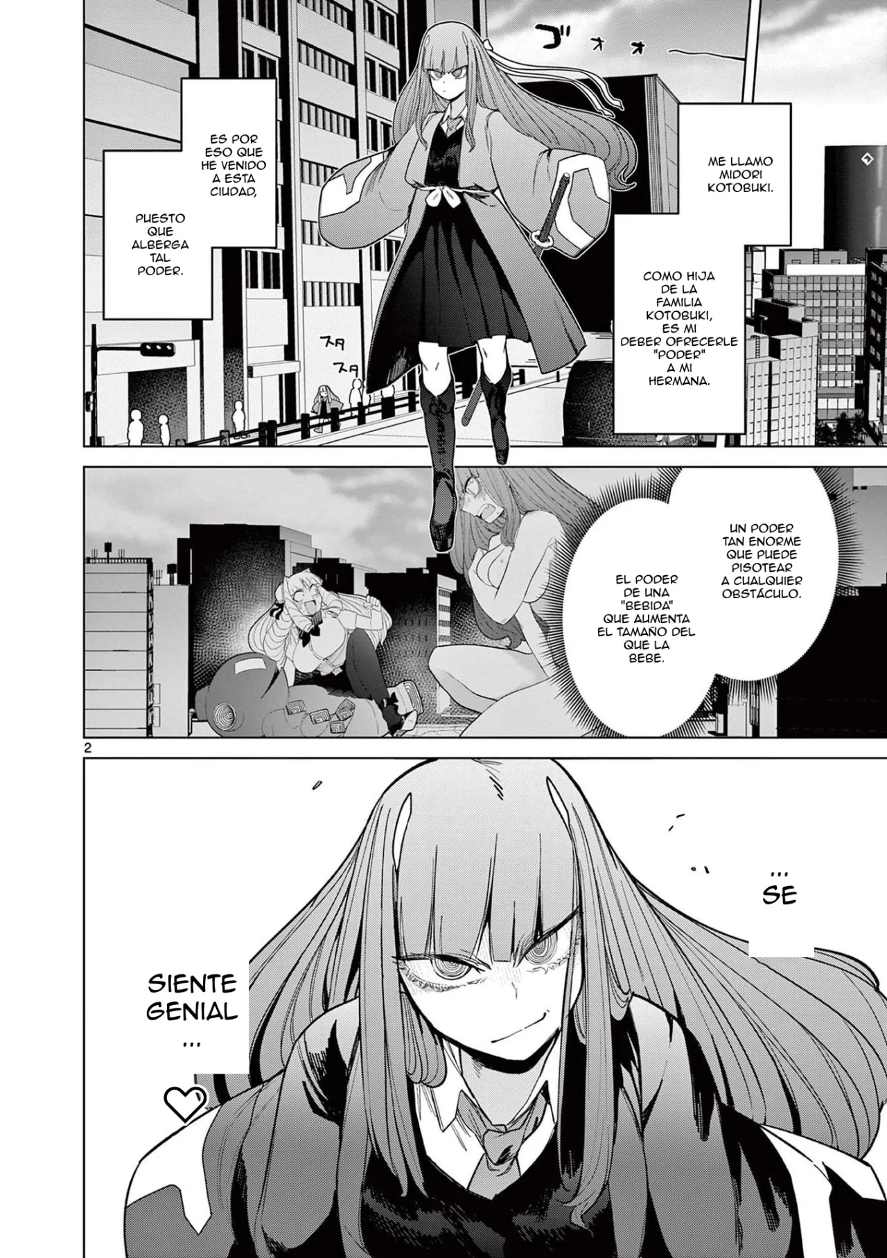 Giant Ojou-sama Capítulo 48 - Page 2