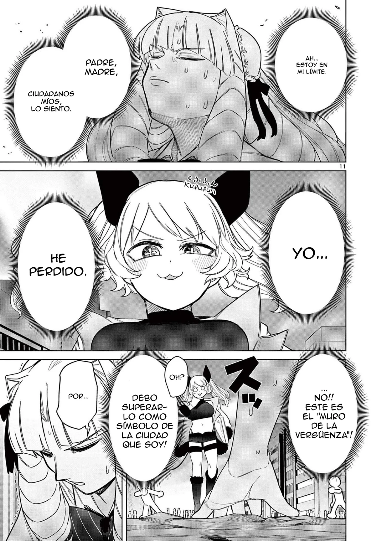 Giant Ojou-sama Capítulo 50 - Page 11