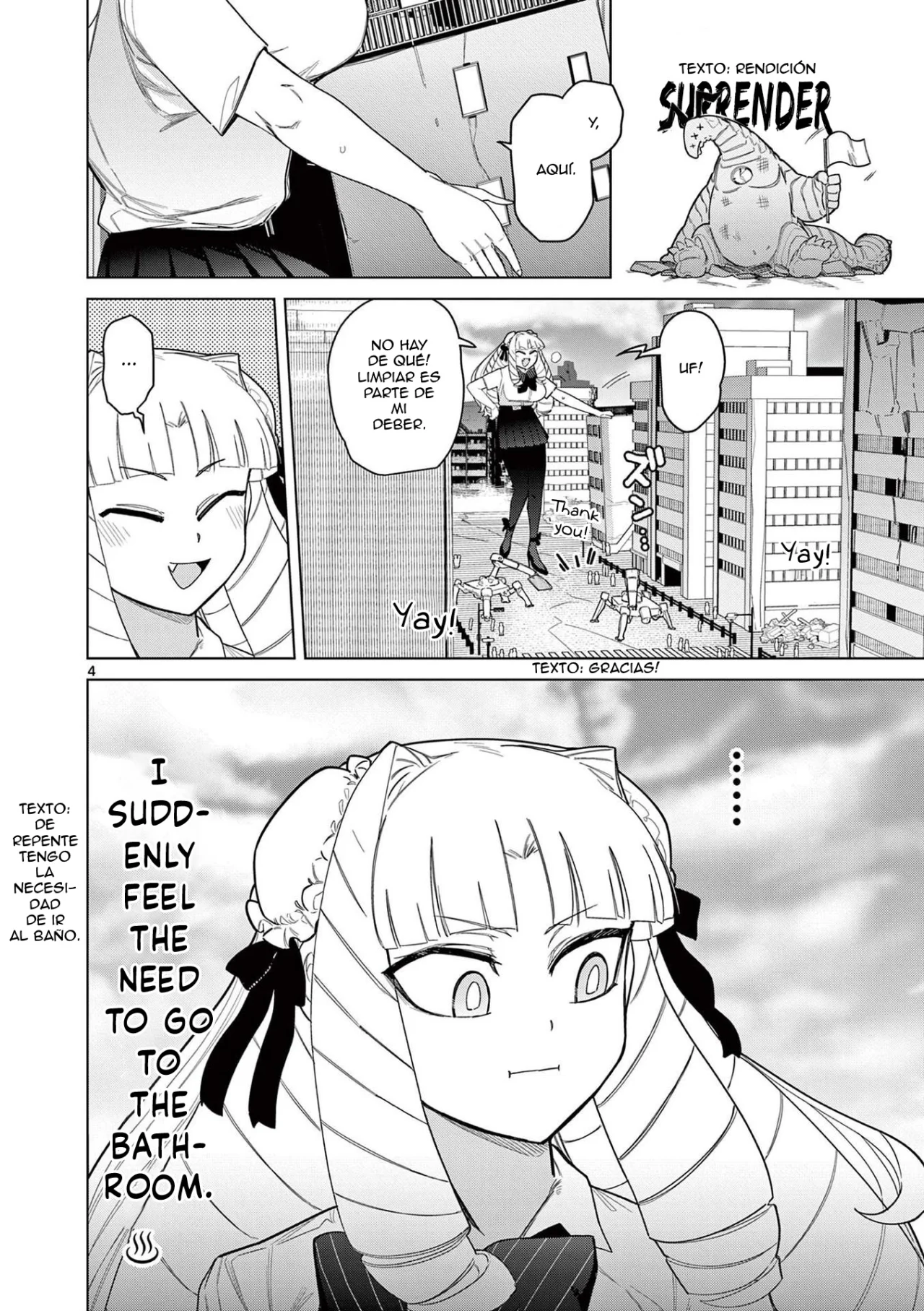 Giant Ojou-sama Capítulo 50 - Page 4