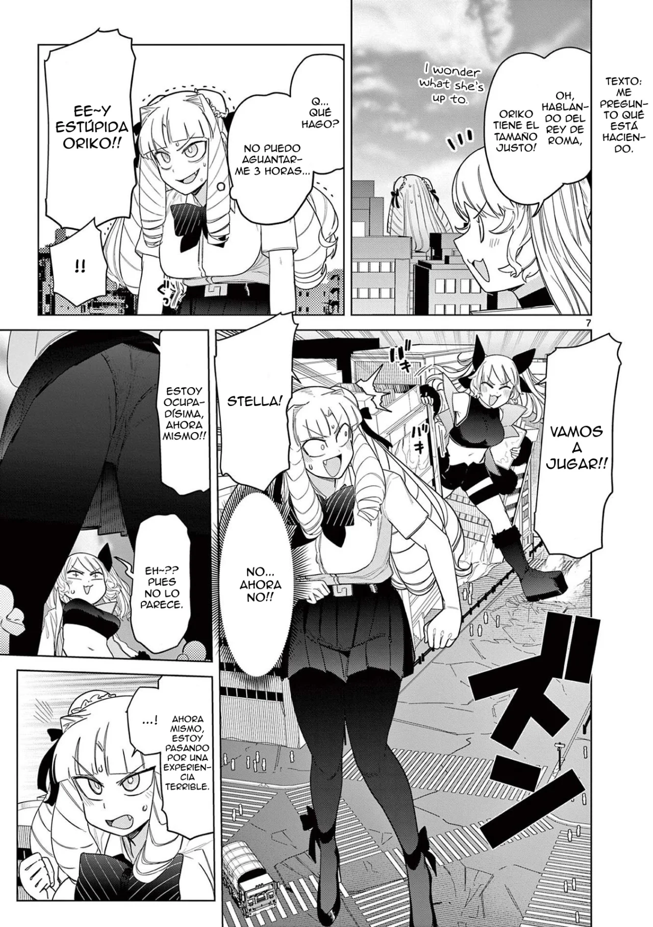 Giant Ojou-sama Capítulo 50 - Page 7