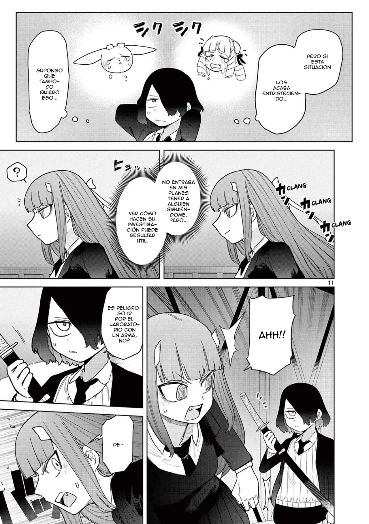 Giant Ojou-sama Capítulo 51 - Page 11