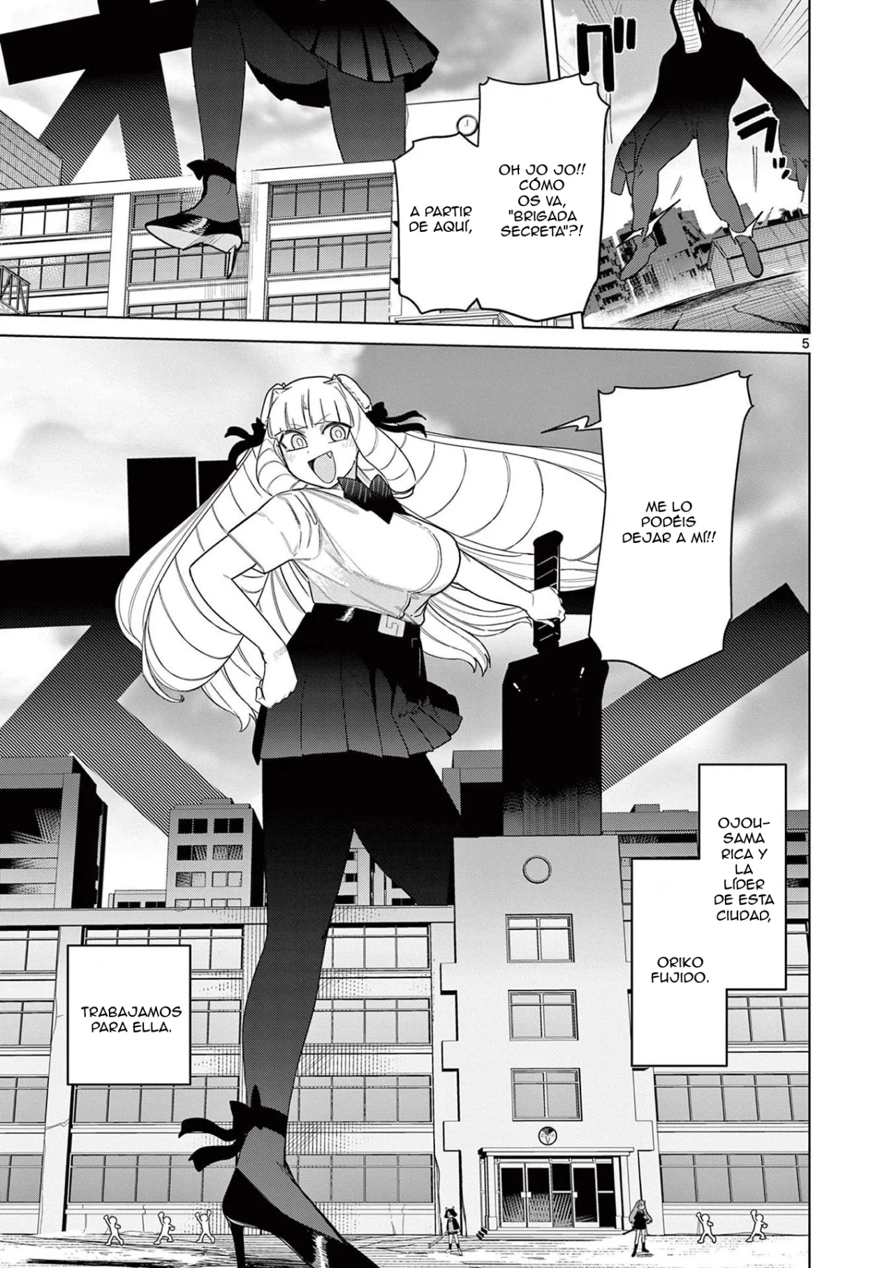 Giant Ojou-sama Capítulo 51 - Page 5