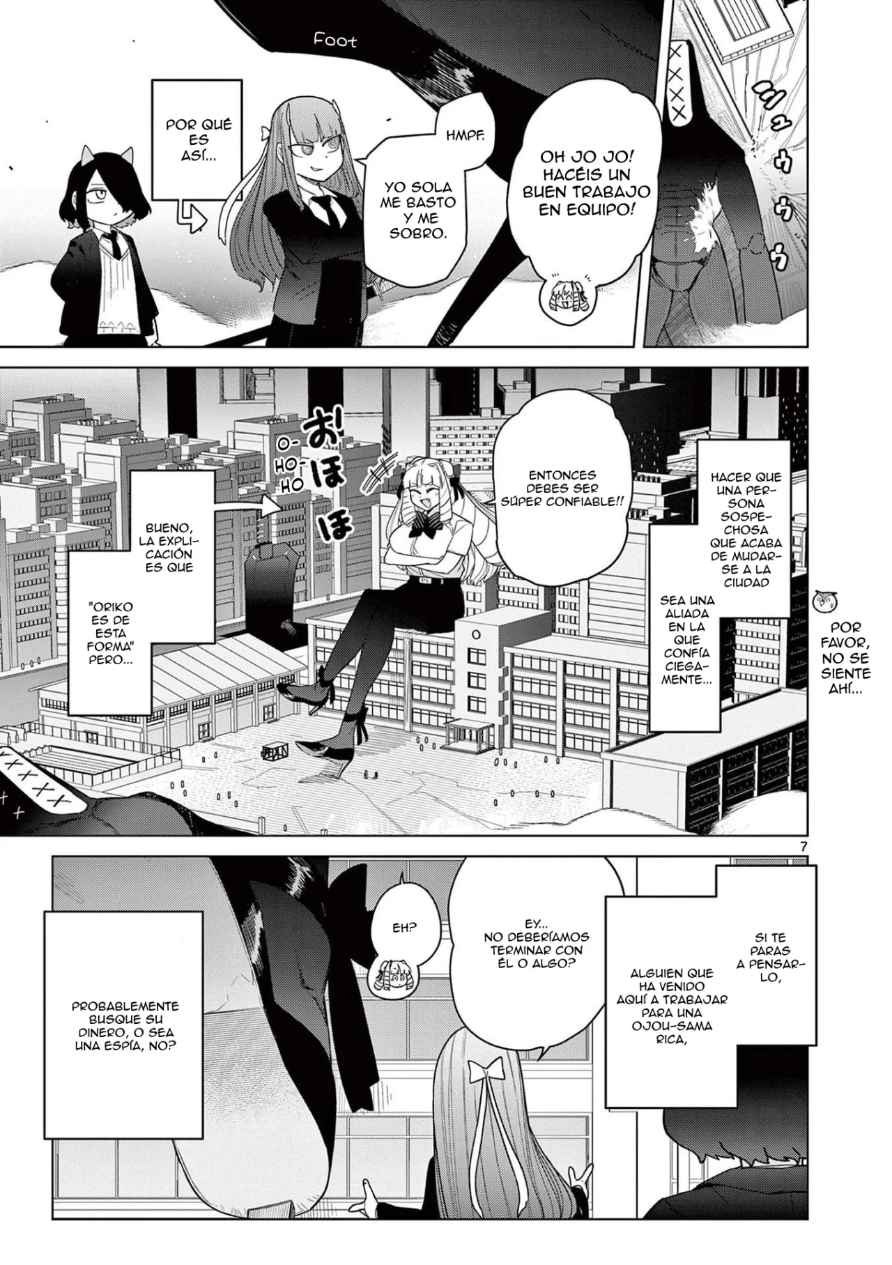 Giant Ojou-sama Capítulo 51 - Page 7