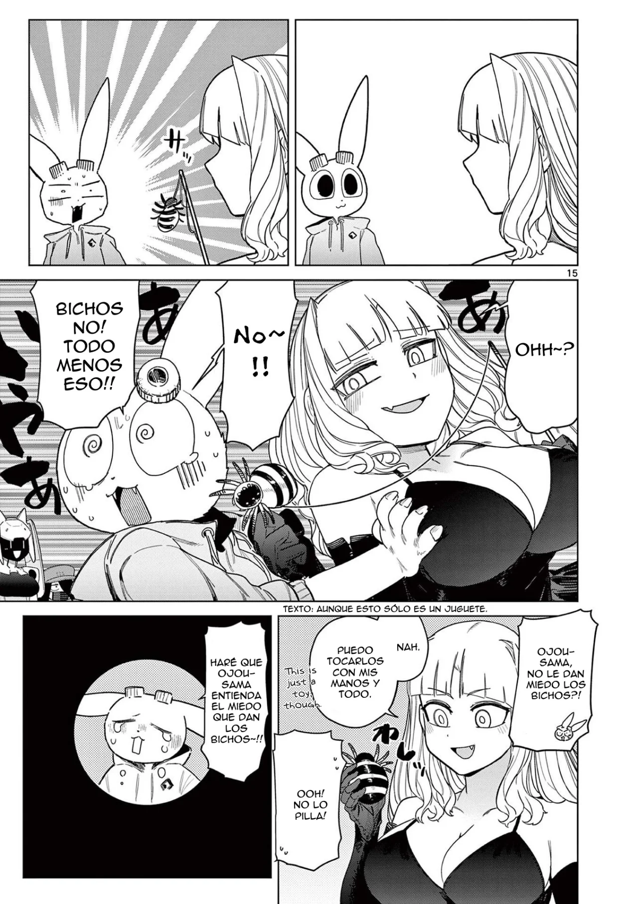 Giant Ojou-sama Capítulo 52 - Page 15