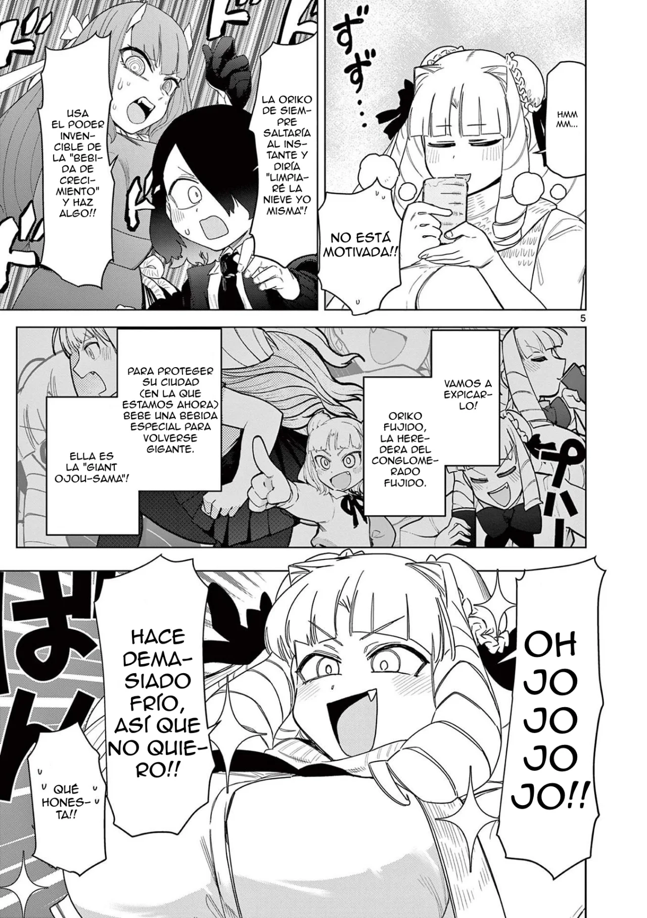 Giant Ojou-sama Capítulo 53 - Page 5