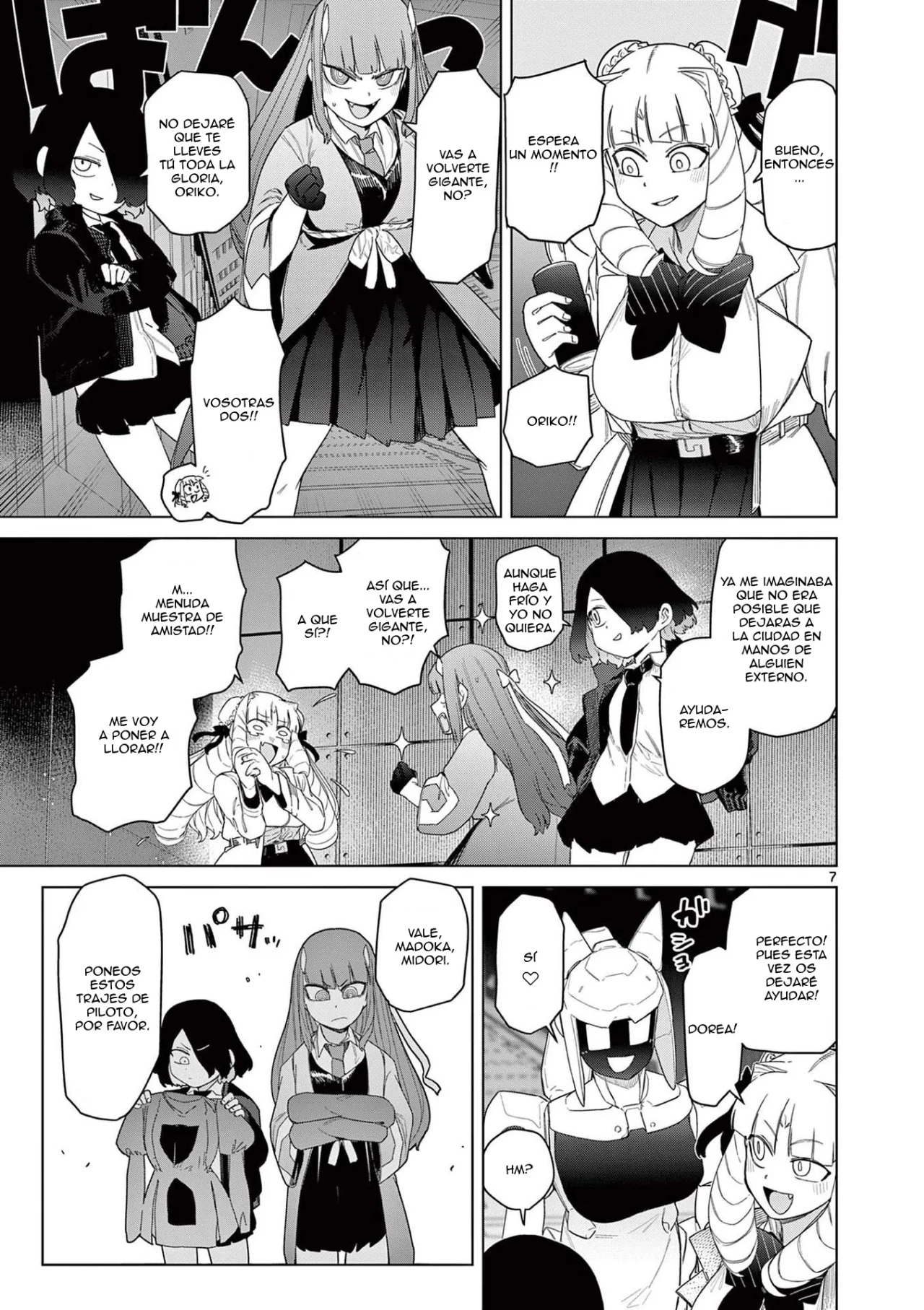Giant Ojou-sama Capítulo 53 - Page 7
