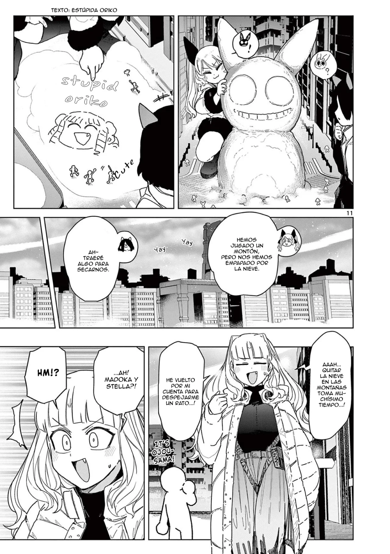 Giant Ojou-sama Capítulo 54 - Page 11
