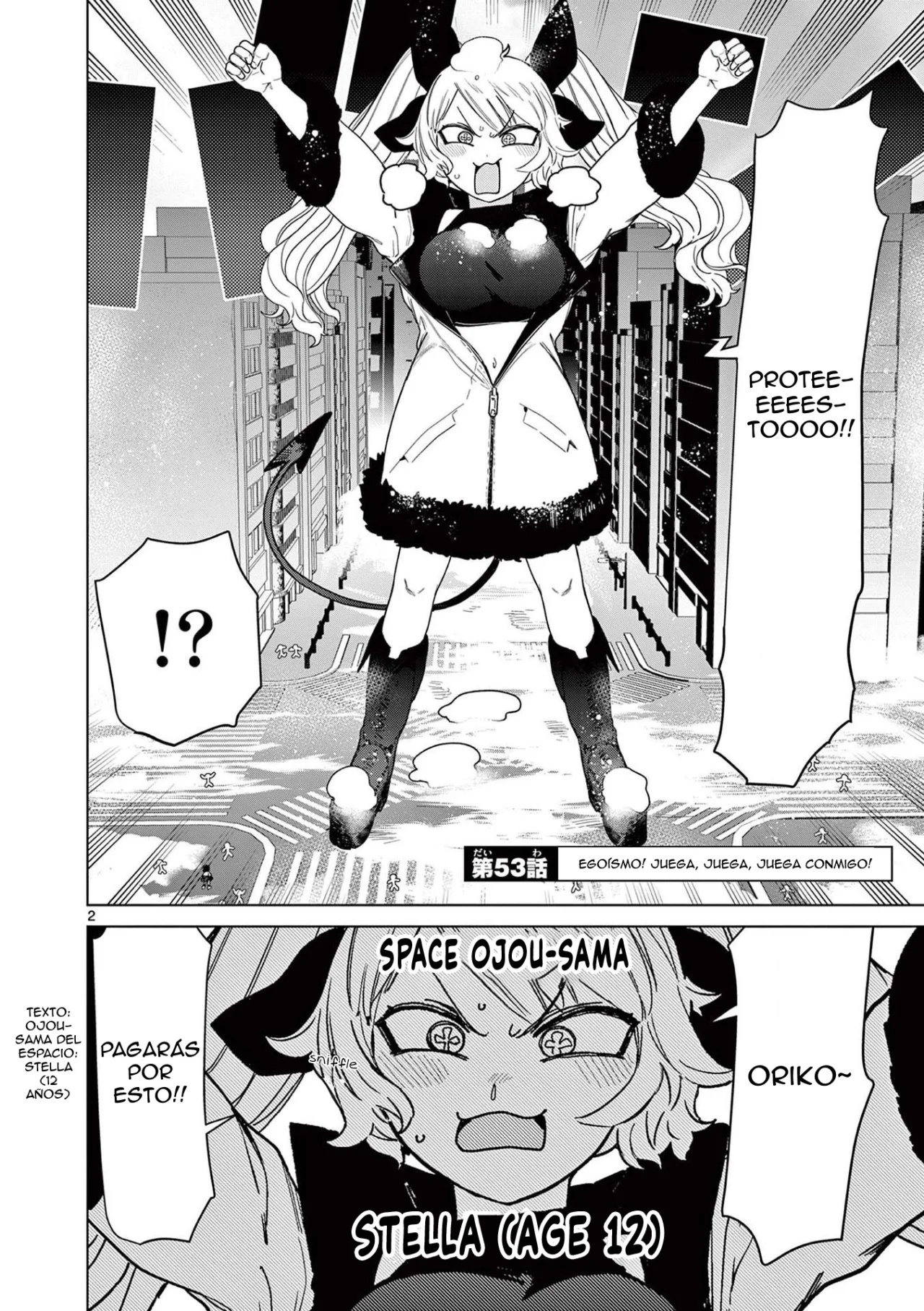 Giant Ojou-sama Capítulo 54 - Page 2