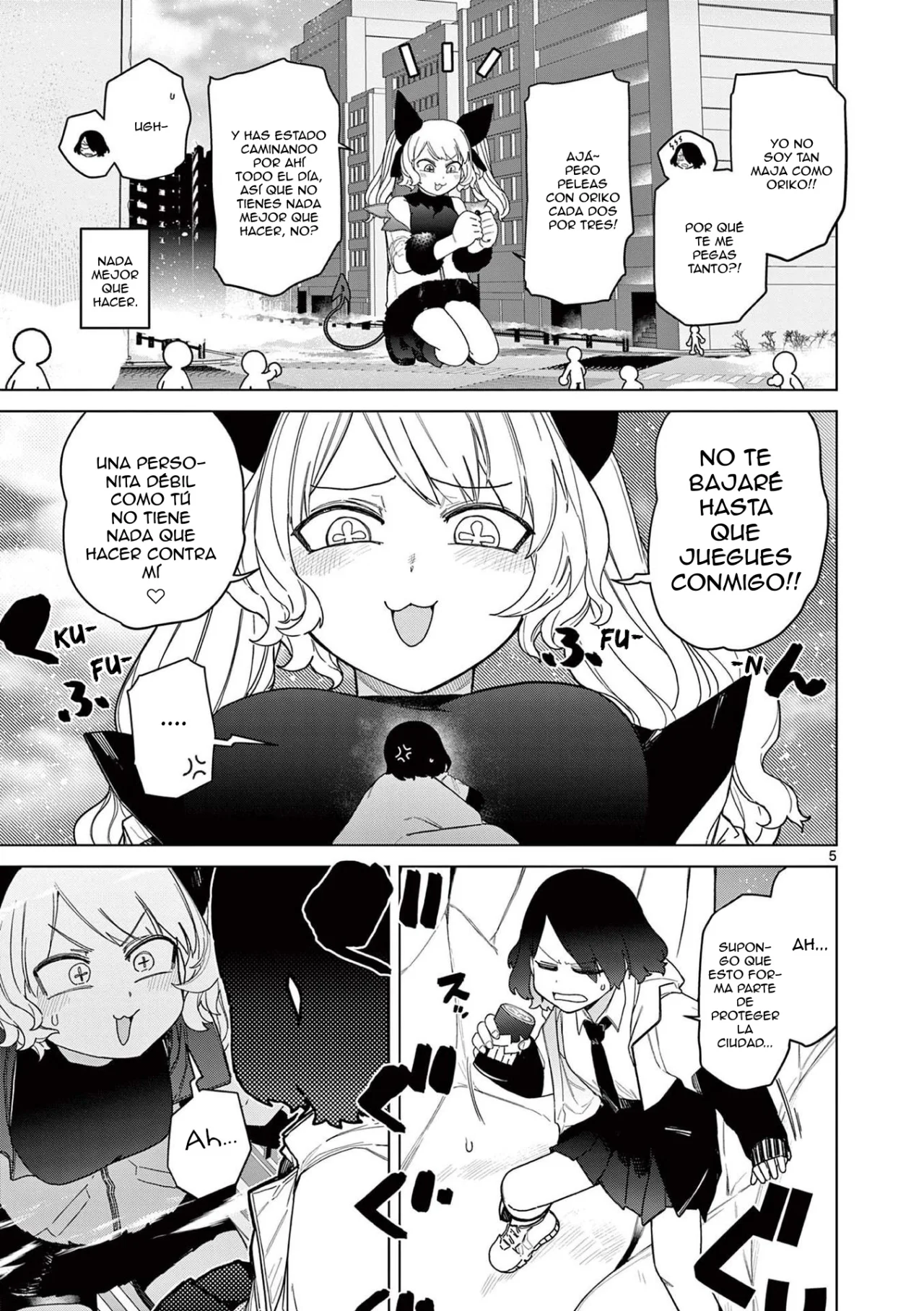 Giant Ojou-sama Capítulo 54 - Page 5