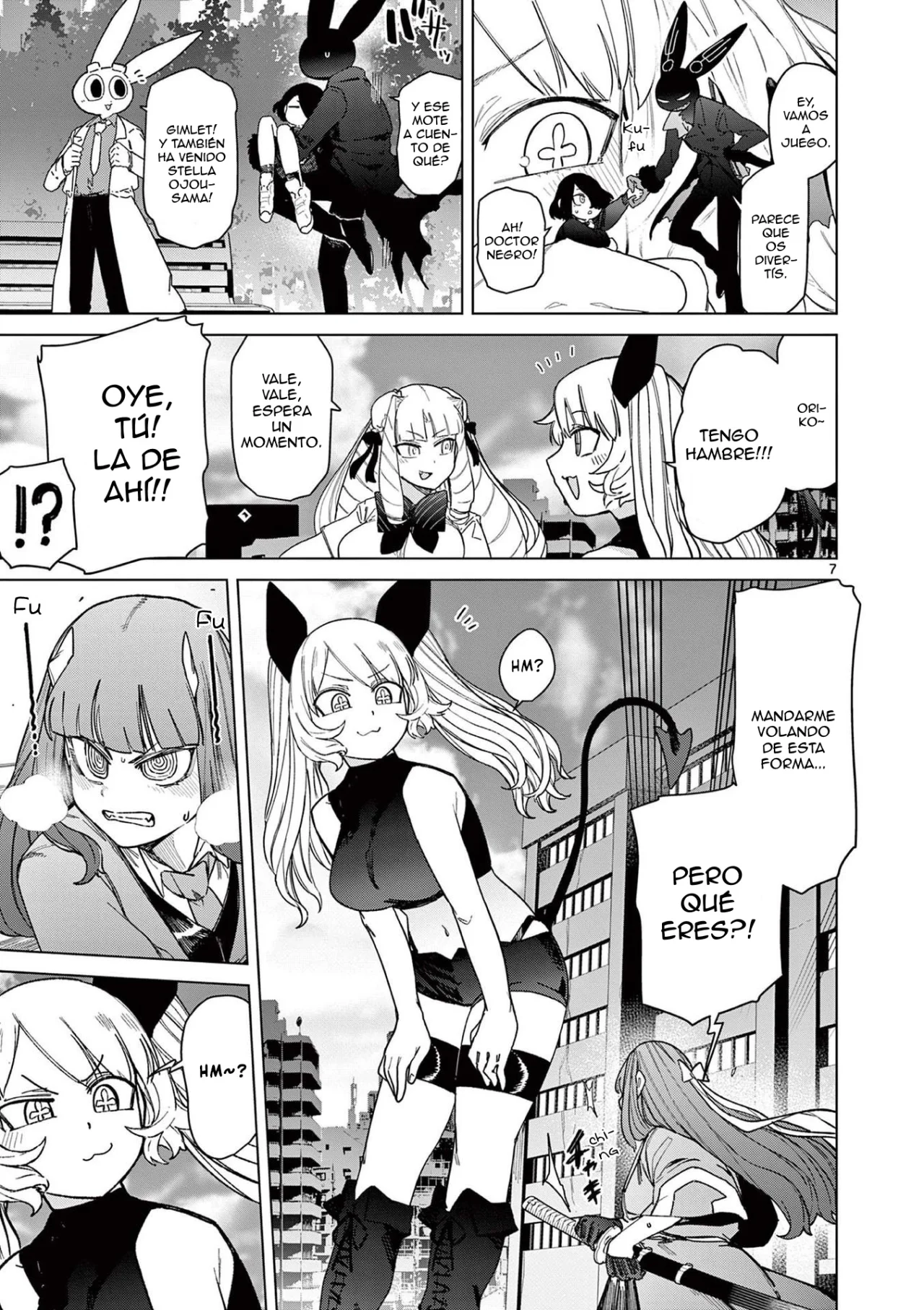 Giant Ojou-sama Capítulo 55 - Page 7