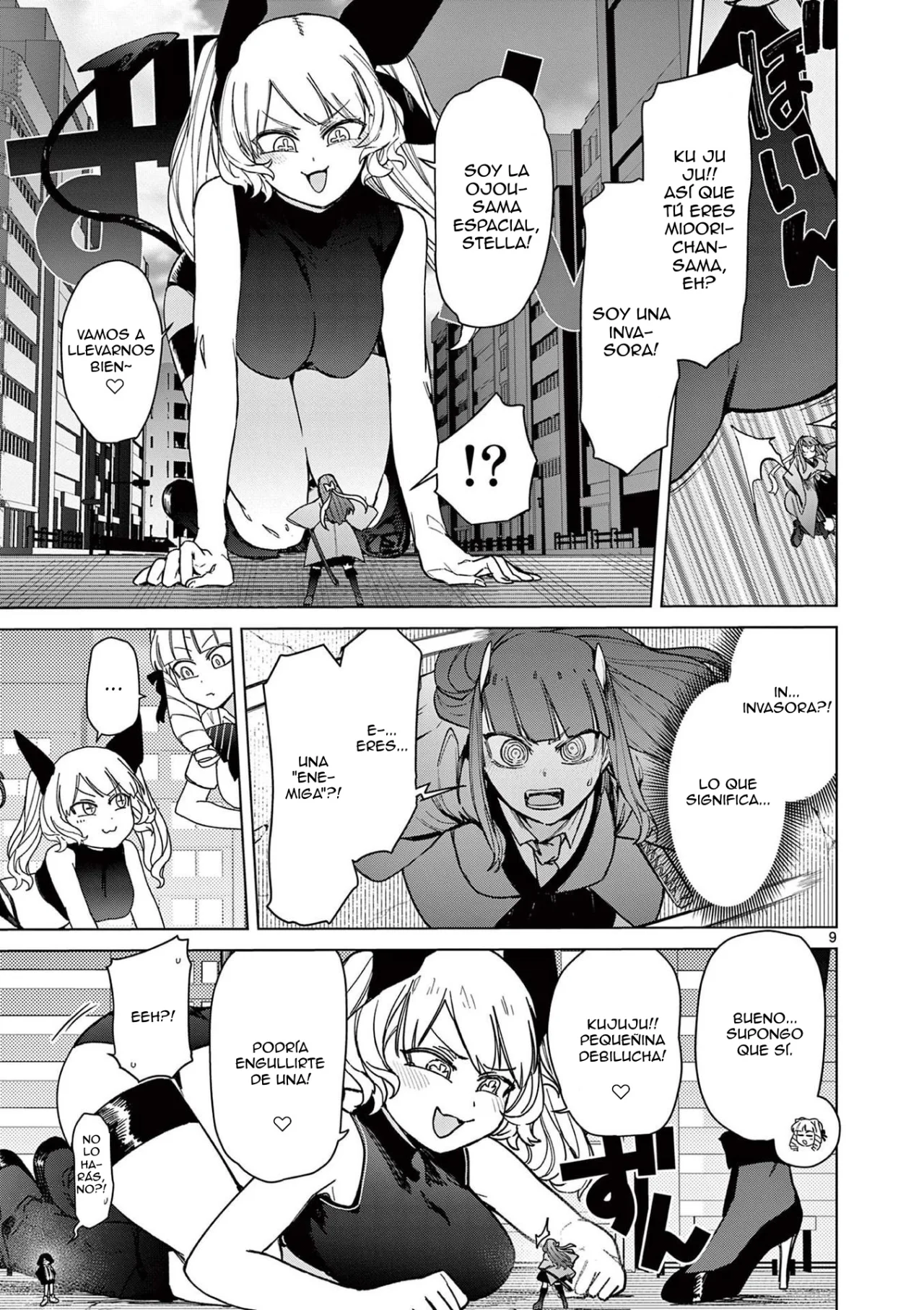 Giant Ojou-sama Capítulo 55 - Page 9