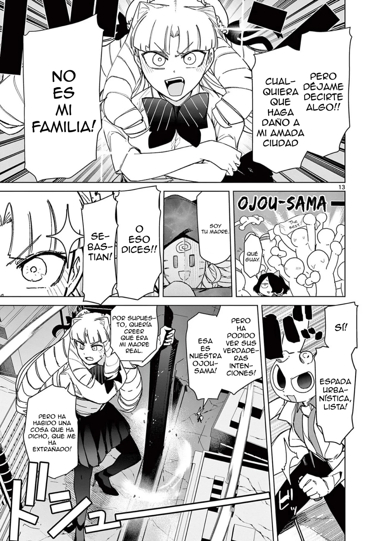 Giant Ojou-sama Capítulo 56 - Page 13