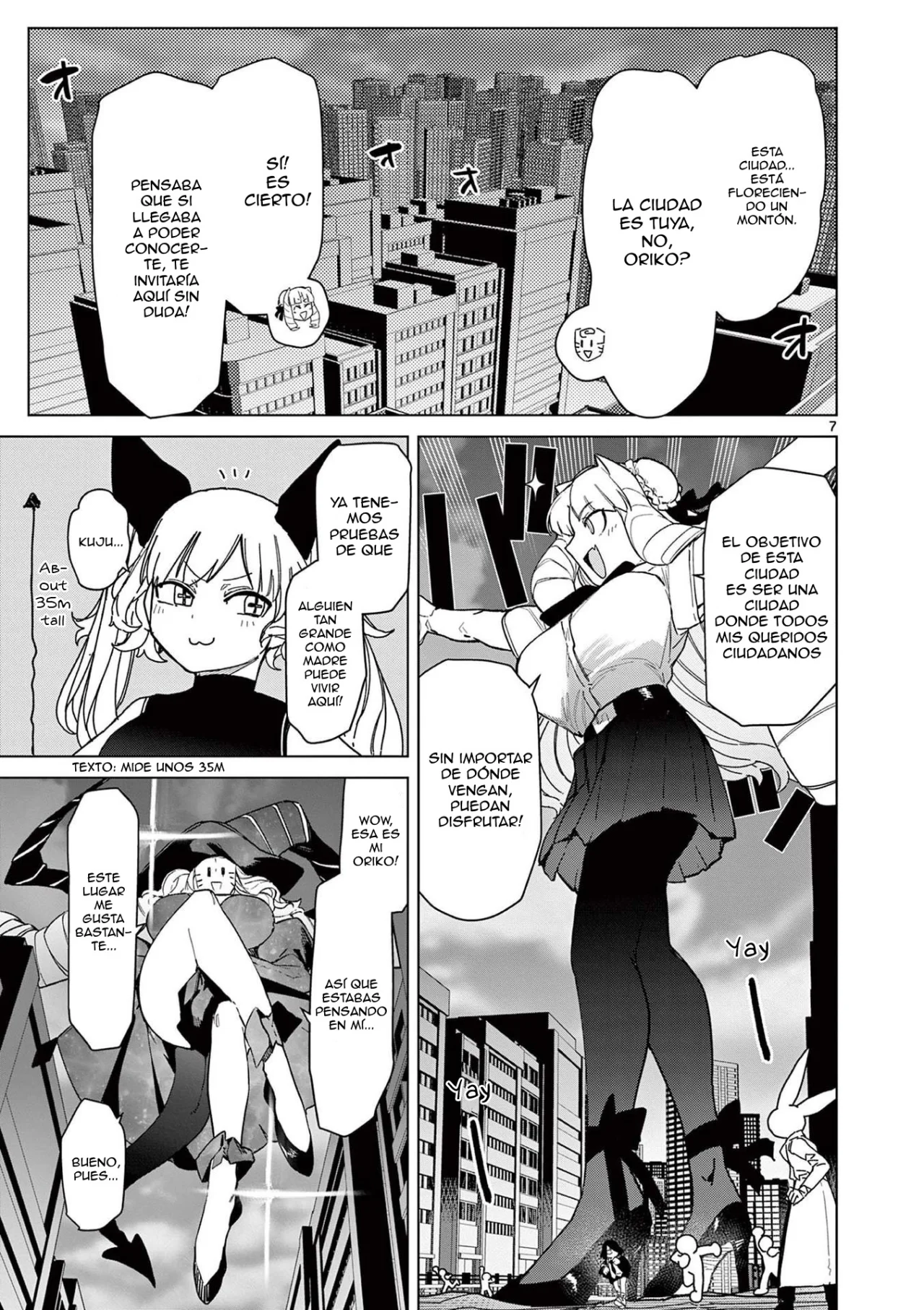 Giant Ojou-sama Capítulo 56 - Page 7