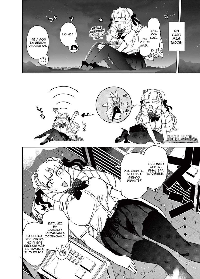 Giant Ojou-sama Capítulo 58 - Page 9