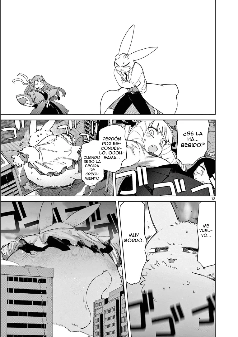 Giant Ojou-sama Capítulo 67 - Page 13
