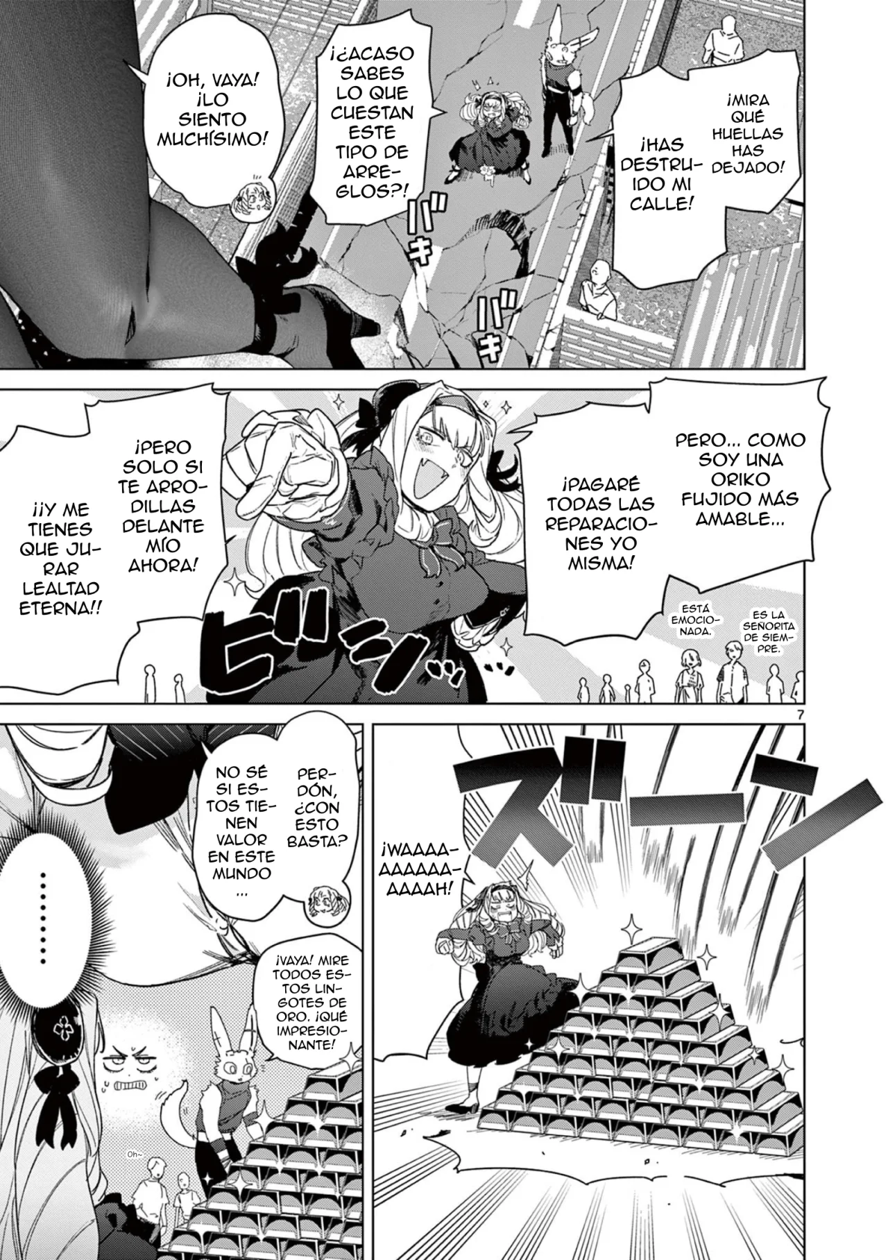 Giant Ojou-sama Capítulo 72 - Page 9
