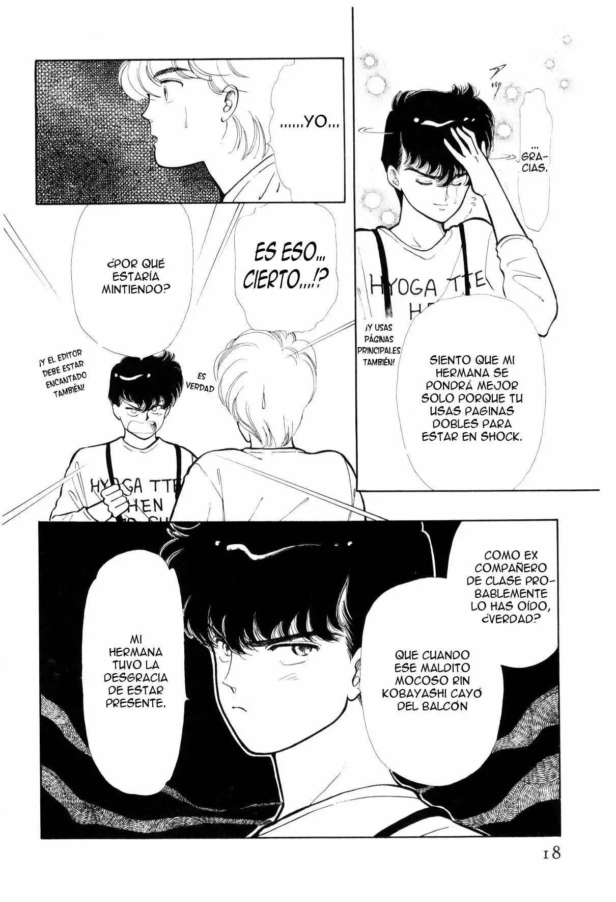 Boku no Chikyuu Wo Mamotte Capítulo 17 - Page 18