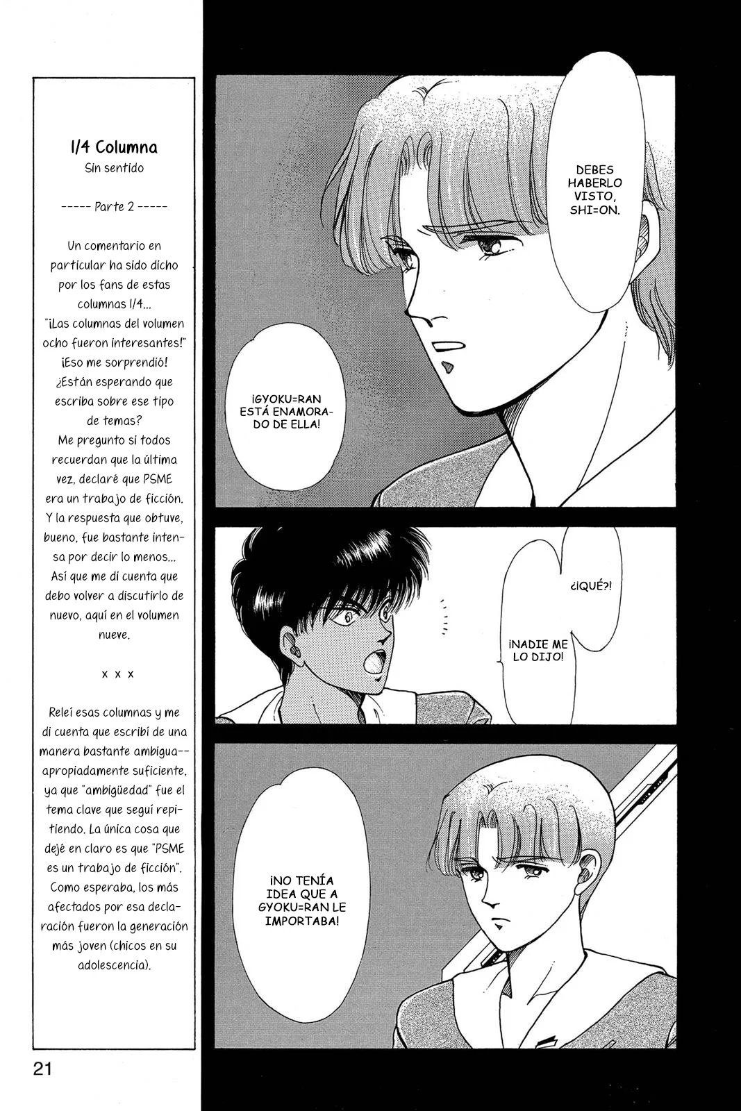 Boku no Chikyuu Wo Mamotte Capítulo 42 - Page 21