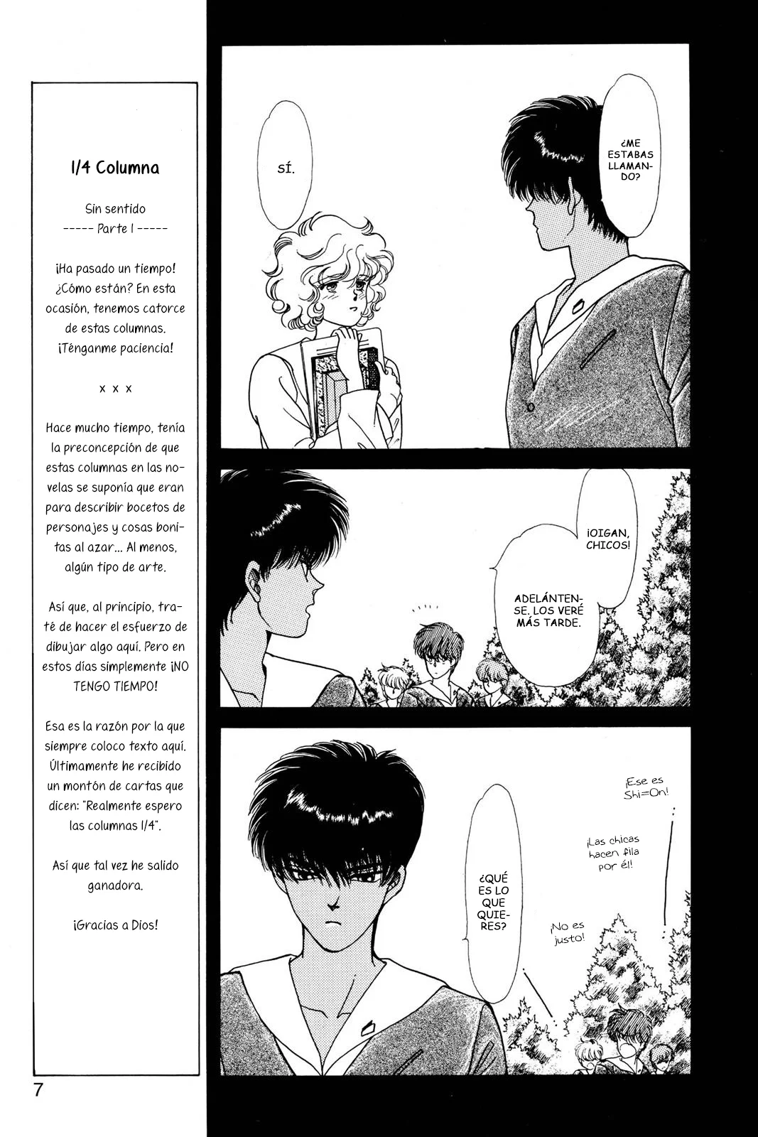 Boku no Chikyuu Wo Mamotte Capítulo 42 - Page 7