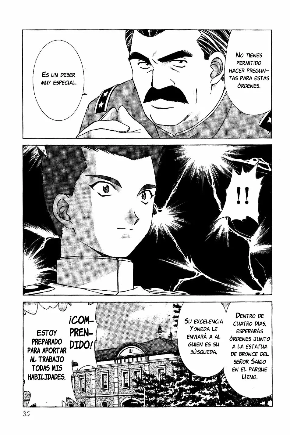 Sakura Wars Capítulo 1 - Page 35