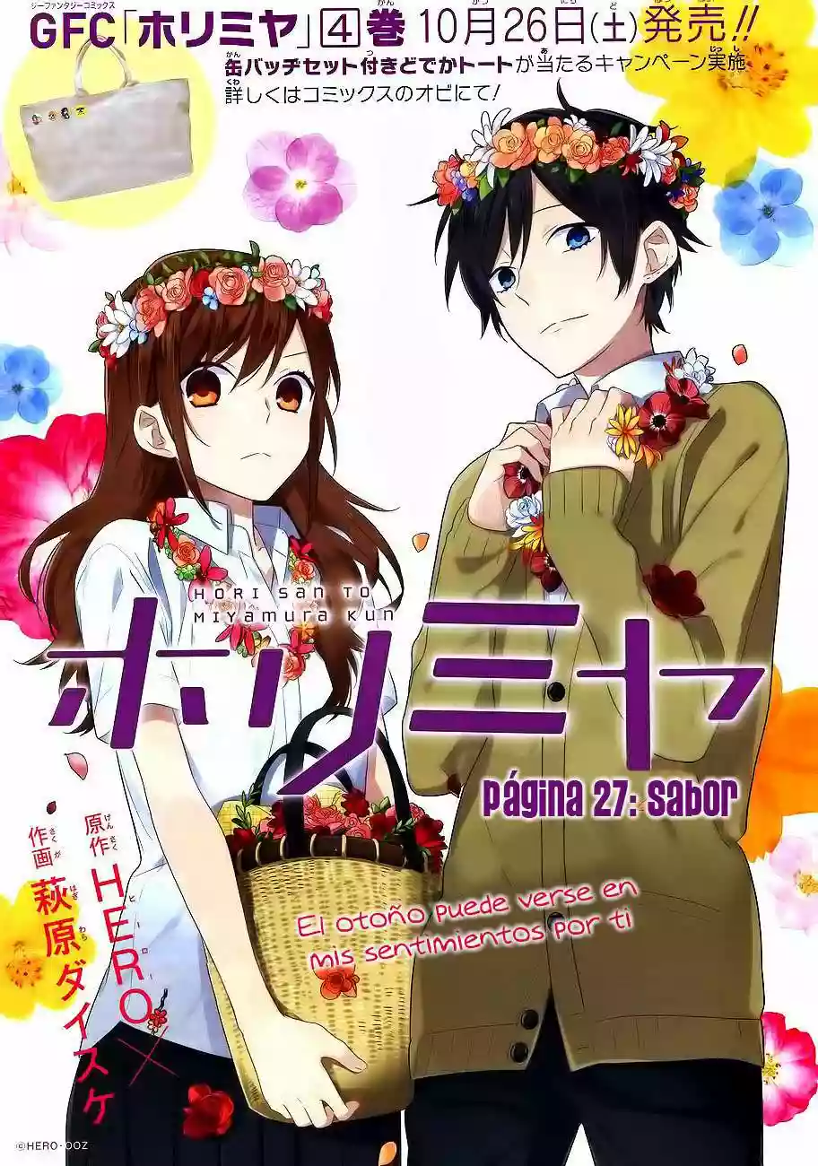 Horimiya Capítulo 27 - Page 2