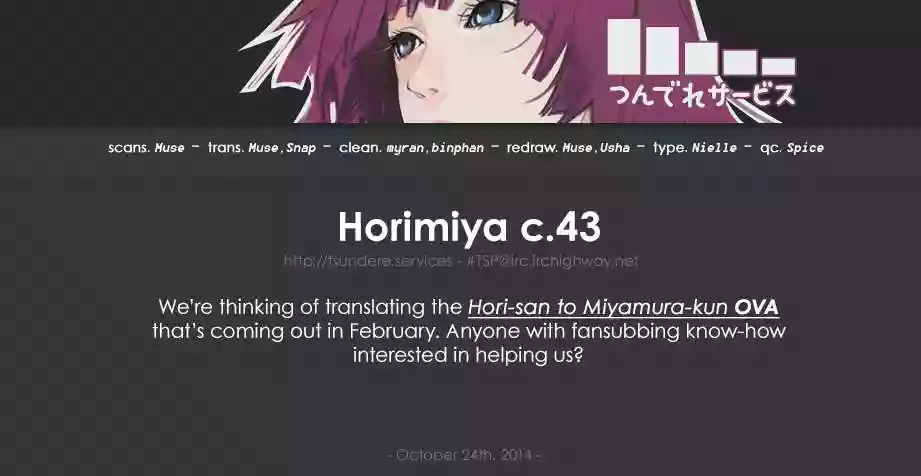 Horimiya Capítulo 43 - Page 29