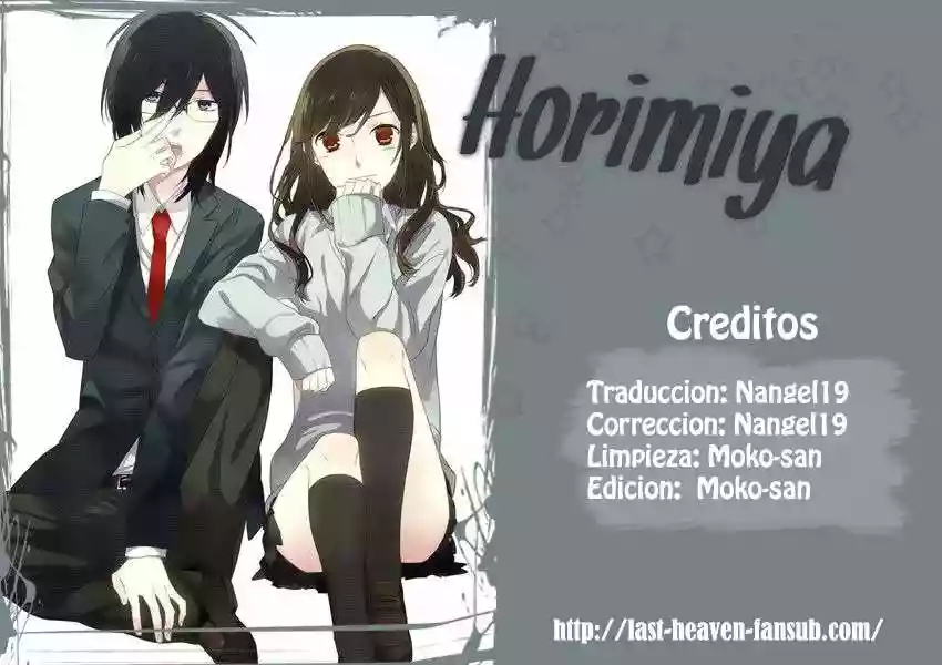 Horimiya Capítulo 7 - Page 1