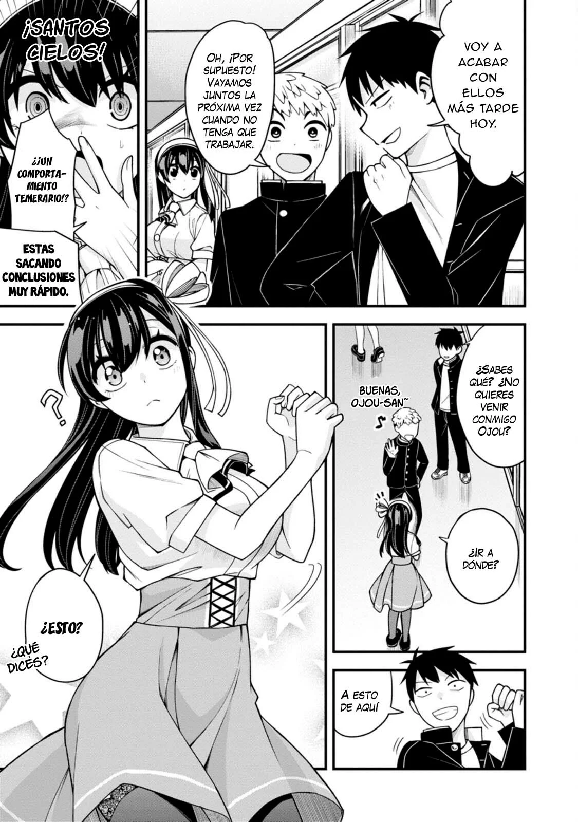 Hajimete no Ojou-Sama Capítulo 12 - Page 5
