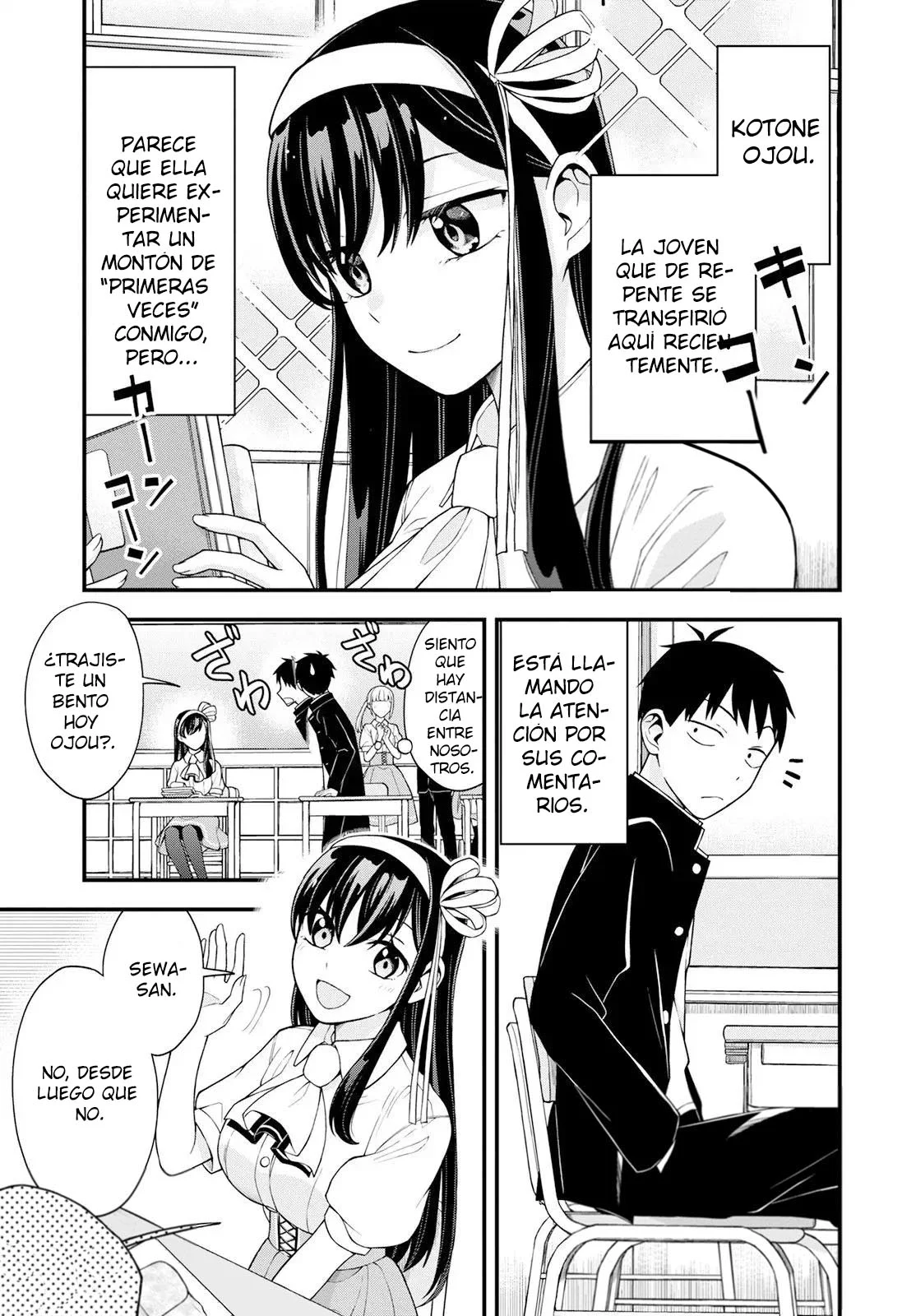 Hajimete no Ojou-Sama Capítulo 2 - Page 2