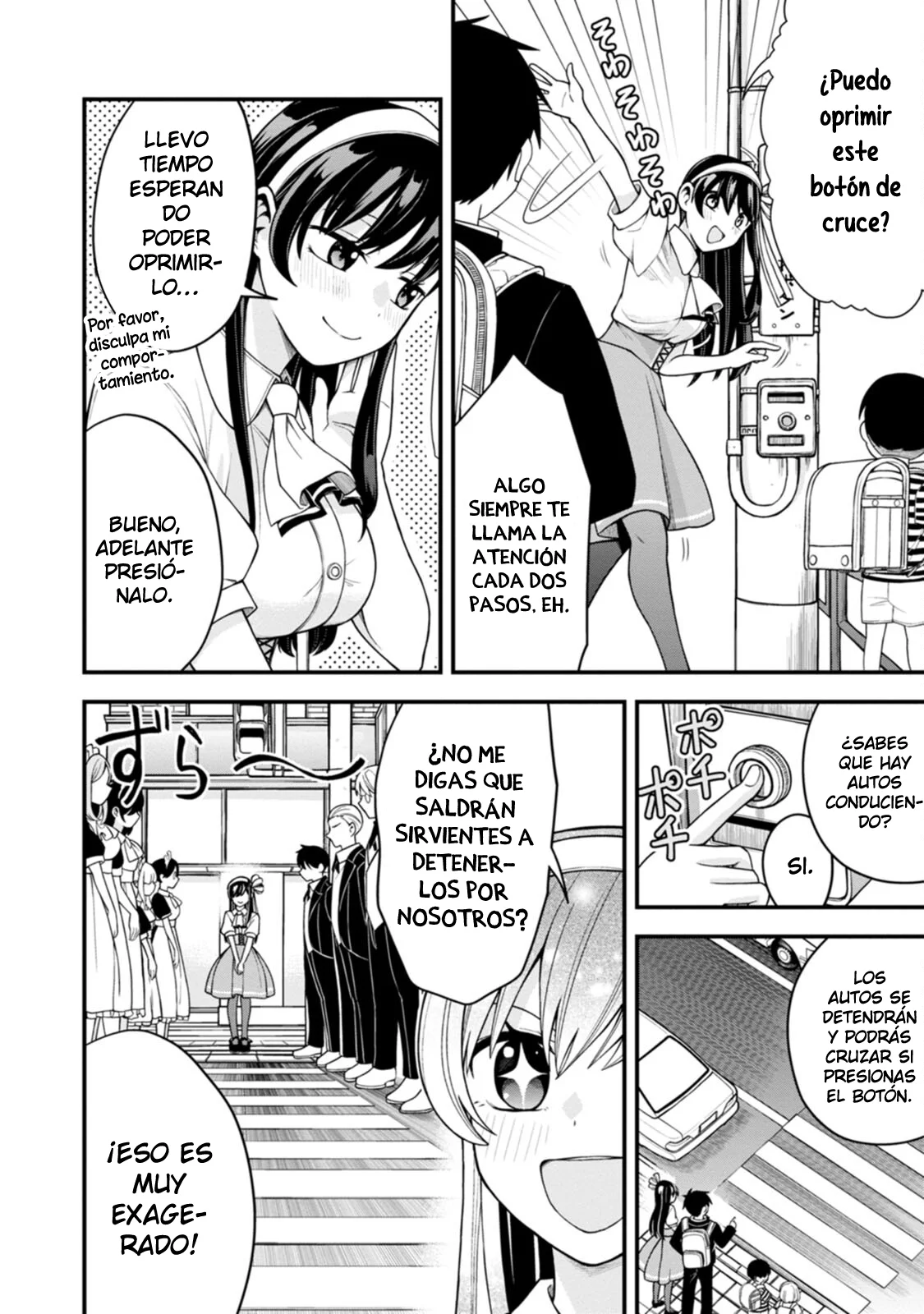 Hajimete no Ojou-Sama Capítulo 4 - Page 7