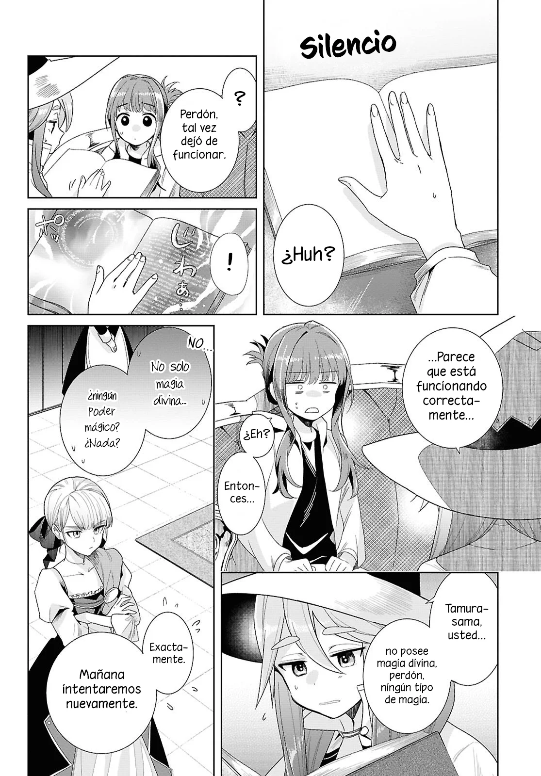 Muryoku Seijo to Munou Oujo ~Maryoku Zero de Shoukansareta Seijo no Isekai Kyuukokuki~ Capítulo 1 - Page 22