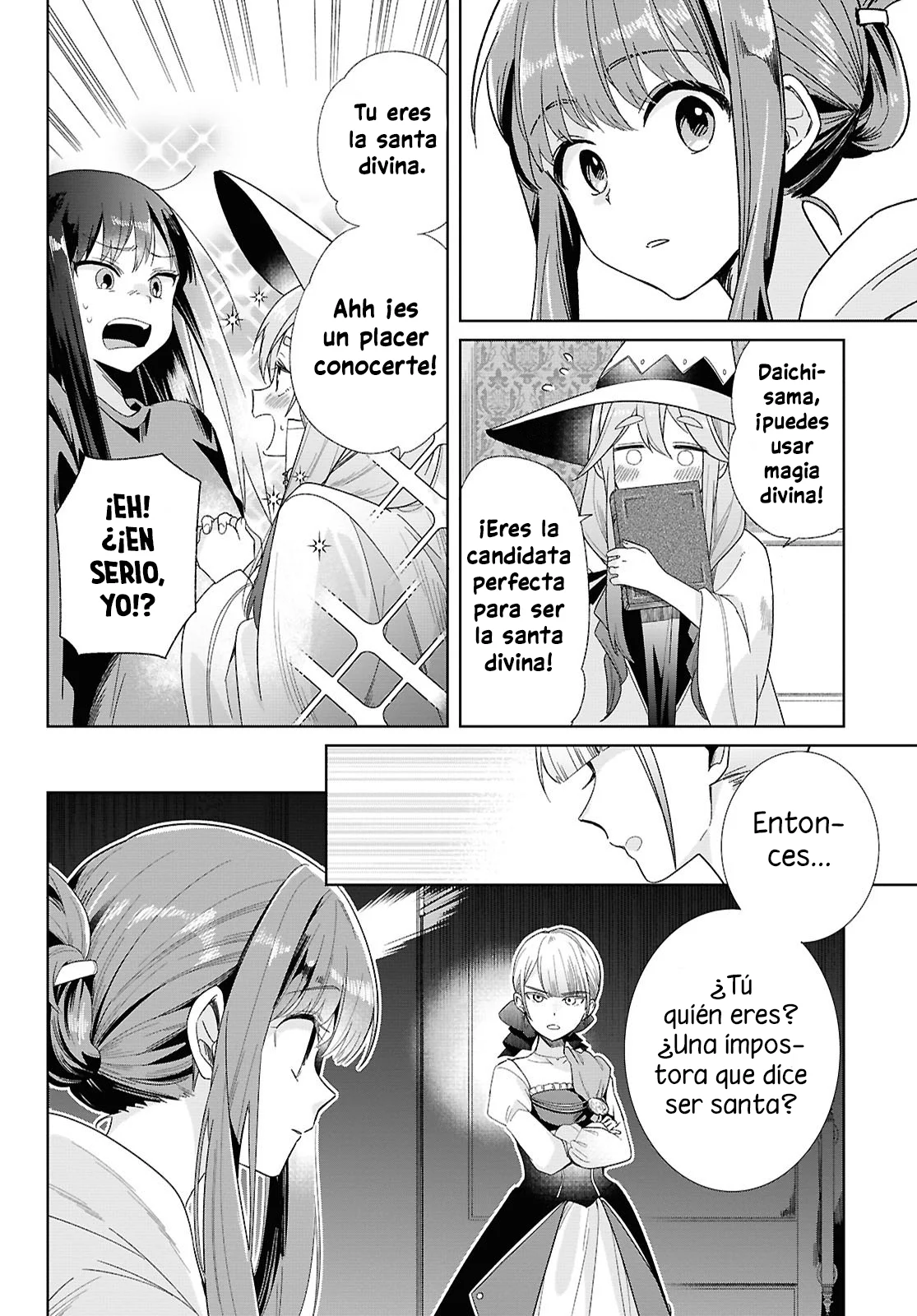 Muryoku Seijo to Munou Oujo ~Maryoku Zero de Shoukansareta Seijo no Isekai Kyuukokuki~ Capítulo 1 - Page 24