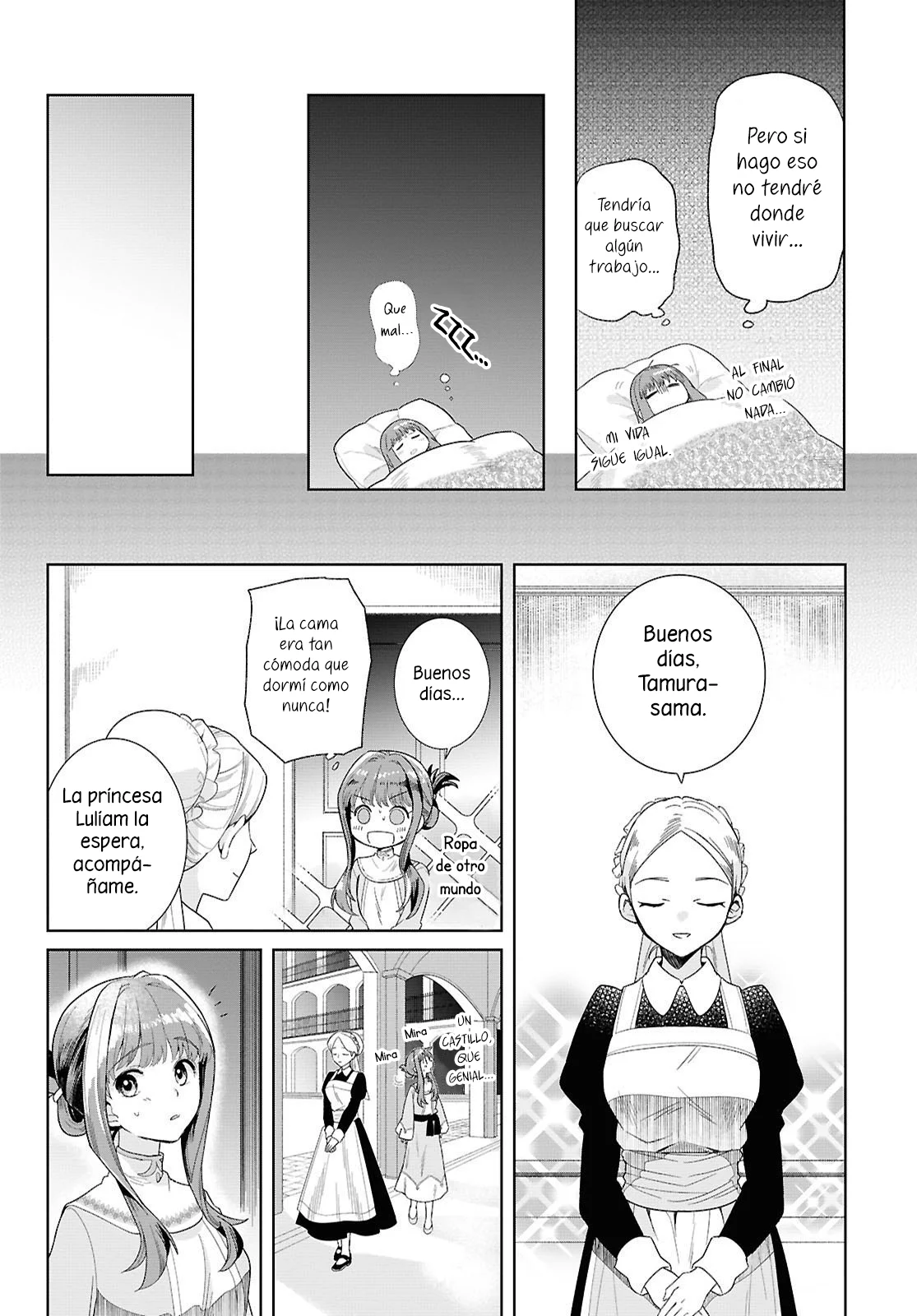 Muryoku Seijo to Munou Oujo ~Maryoku Zero de Shoukansareta Seijo no Isekai Kyuukokuki~ Capítulo 1 - Page 36