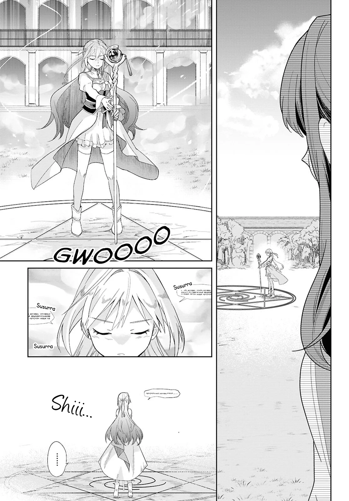 Muryoku Seijo to Munou Oujo ~Maryoku Zero de Shoukansareta Seijo no Isekai Kyuukokuki~ Capítulo 1 - Page 37