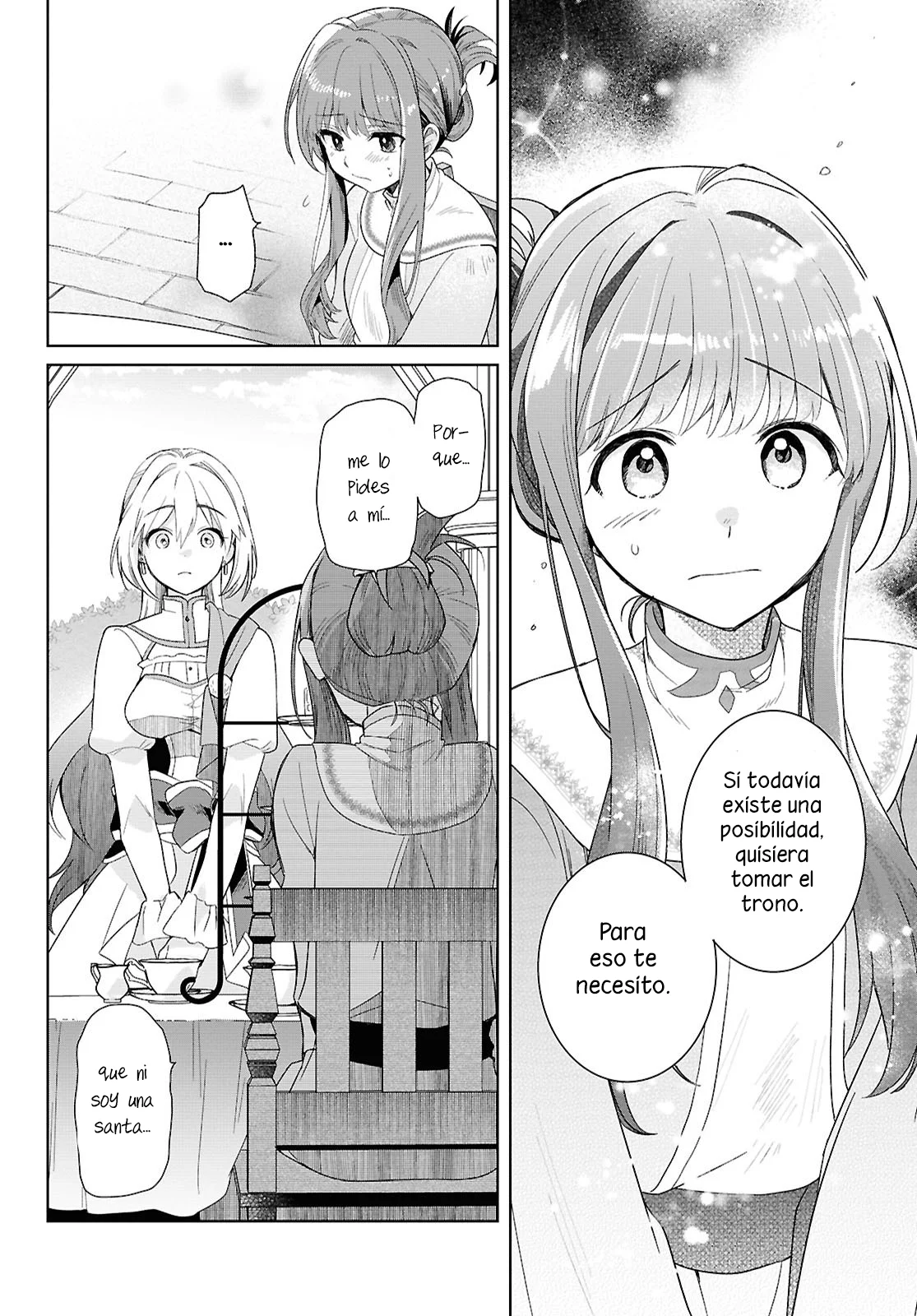 Muryoku Seijo to Munou Oujo ~Maryoku Zero de Shoukansareta Seijo no Isekai Kyuukokuki~ Capítulo 1 - Page 54