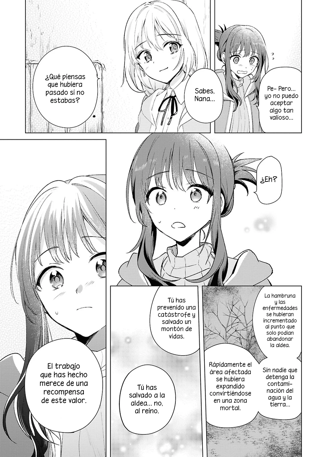 Muryoku Seijo to Munou Oujo ~Maryoku Zero de Shoukansareta Seijo no Isekai Kyuukokuki~ Capítulo 10 - Page 13