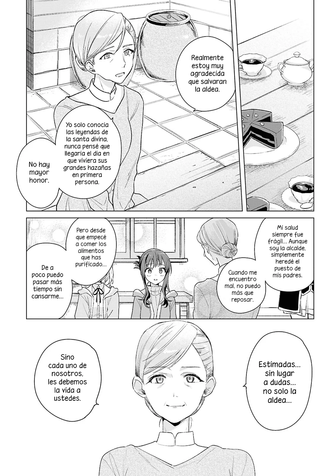 Muryoku Seijo to Munou Oujo ~Maryoku Zero de Shoukansareta Seijo no Isekai Kyuukokuki~ Capítulo 10 - Page 9
