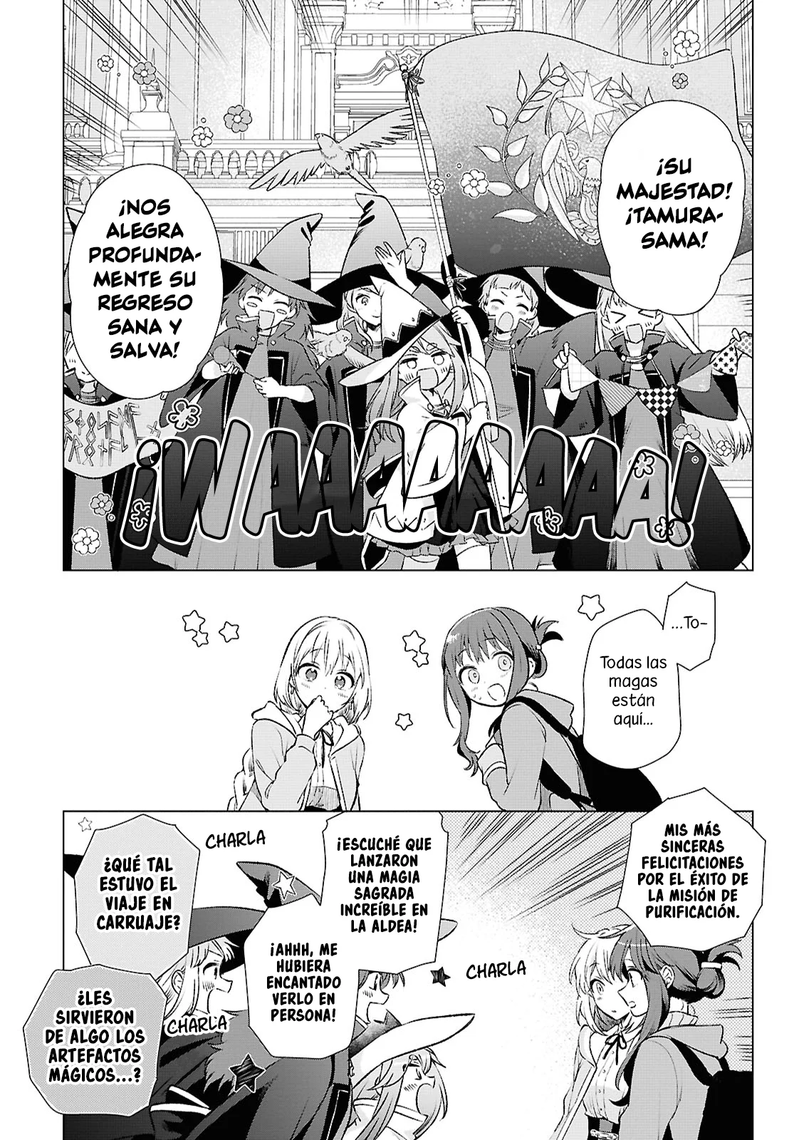 Muryoku Seijo to Munou Oujo ~Maryoku Zero de Shoukansareta Seijo no Isekai Kyuukokuki~ Capítulo 11 - Page 3