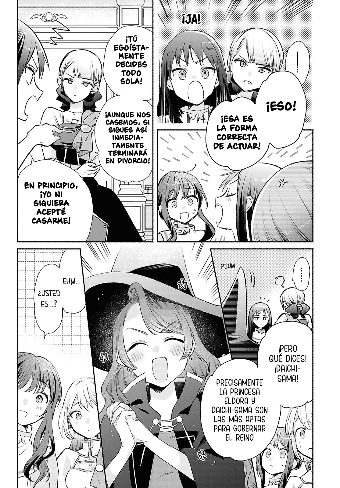 Muryoku Seijo to Munou Oujo ~Maryoku Zero de Shoukansareta Seijo no Isekai Kyuukokuki~ Capítulo 12 - Page 22